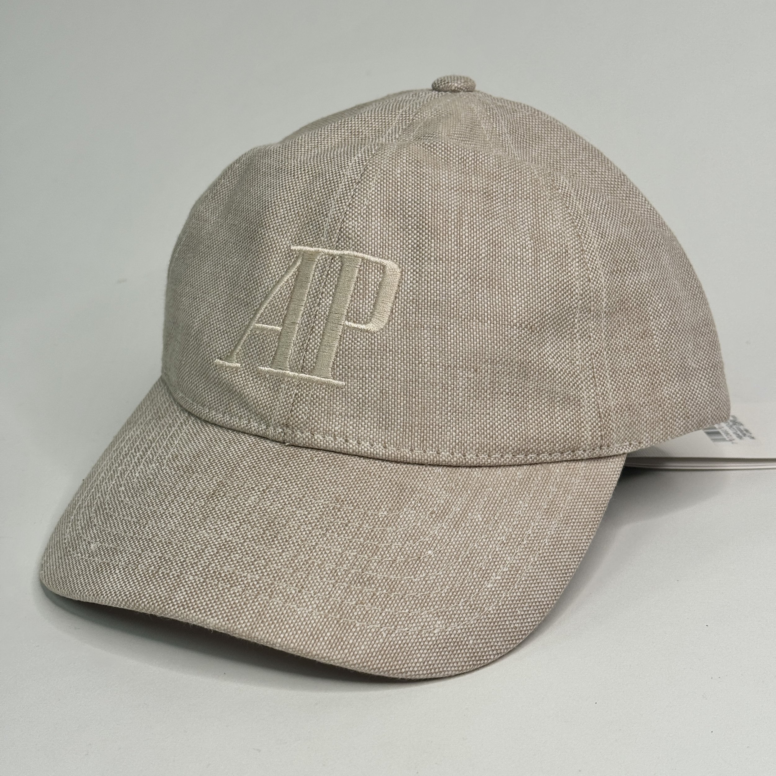 Audemars Piguet x Varsity Headwear Beige Linen Baseball Cap