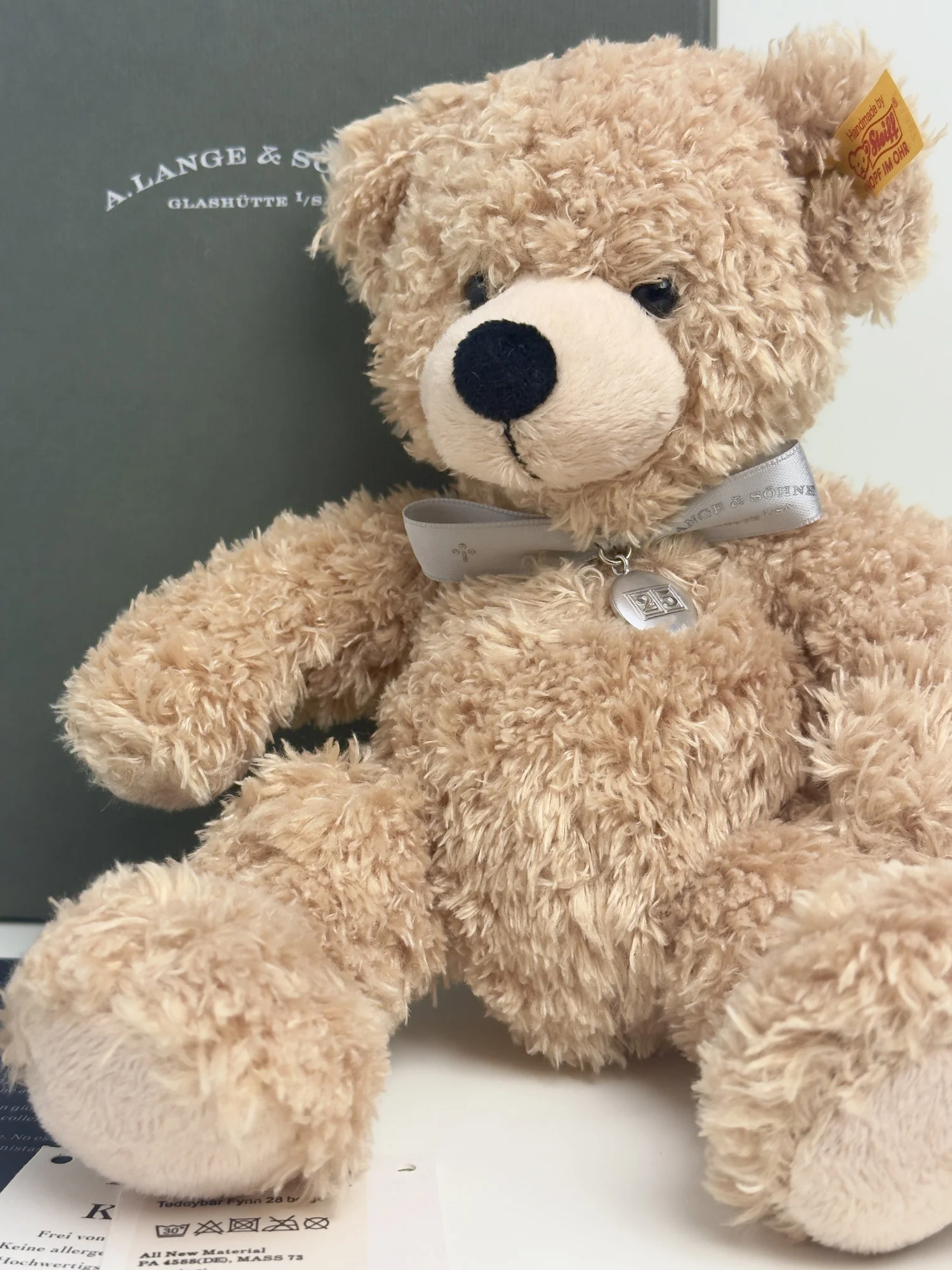 A. Lange & Söhne x Steiff 25th Anniversary Mohair Teddy Bear 