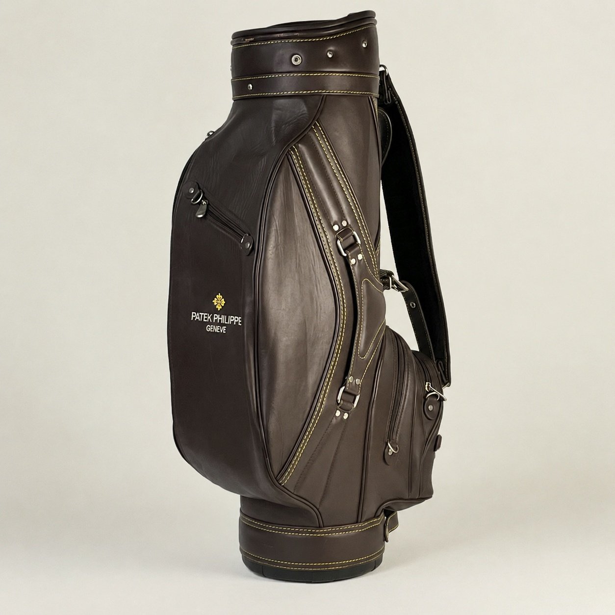 Patek Philippe Calatrava Cross Brown Leather Golf Bag
