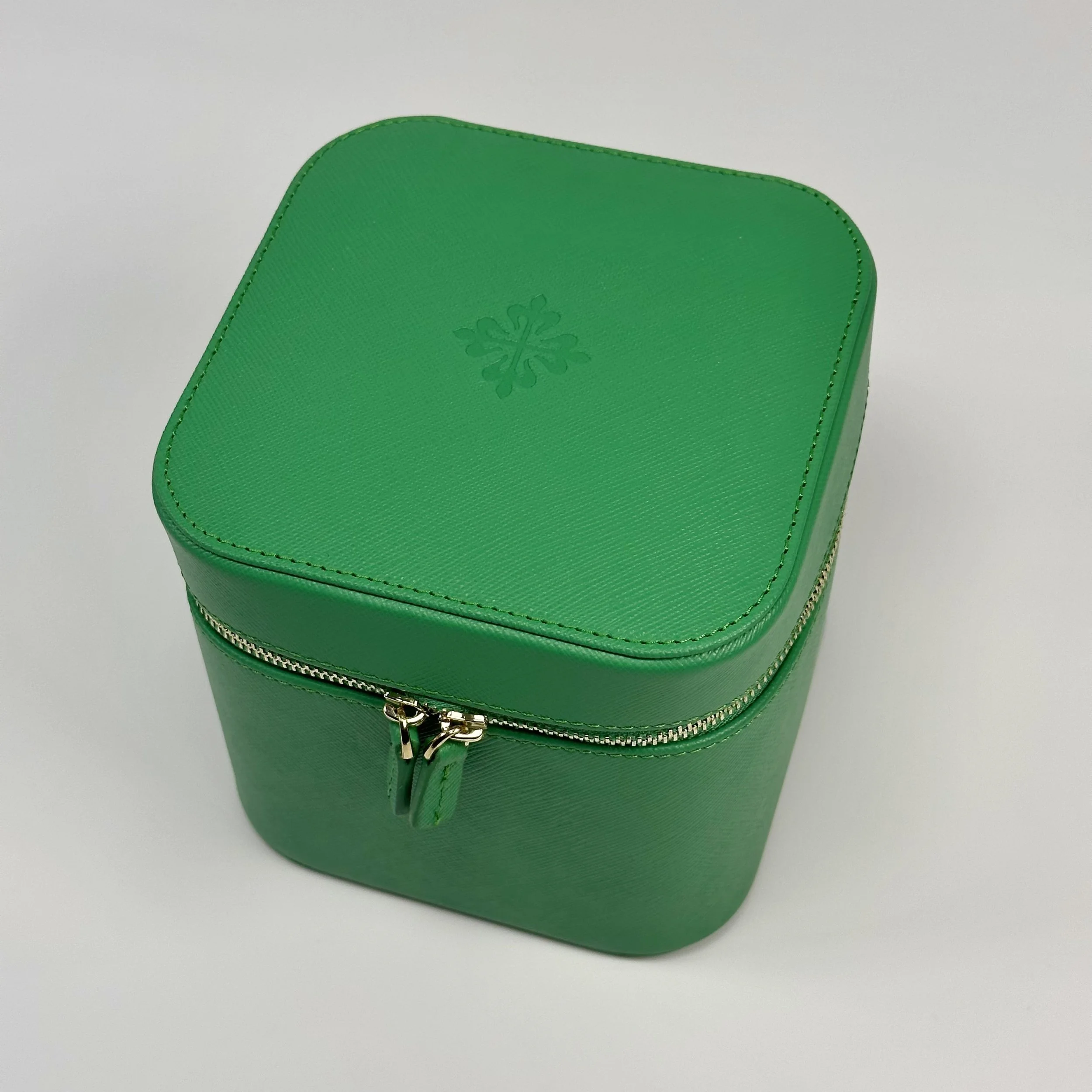Patek Philippe Calatrava Cross Textured Leather Double-Deck Watch Box
