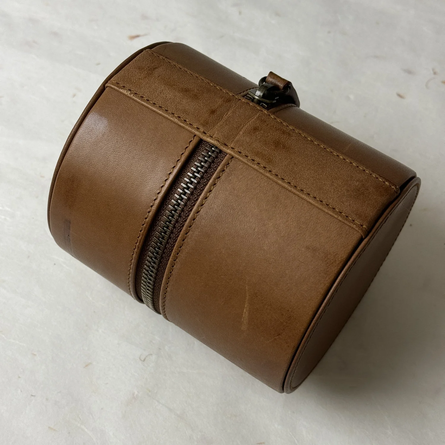 Audemars Piguet Brown Leather Watch Travel Case