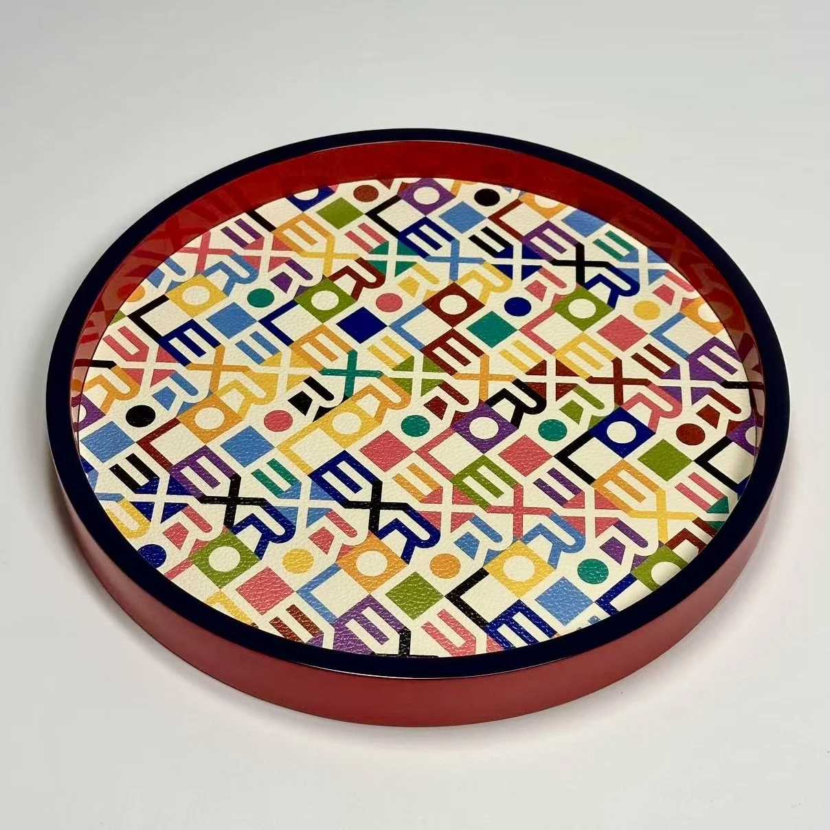 Rolex Oyster 100th Anniversary Red Polished Display Tray