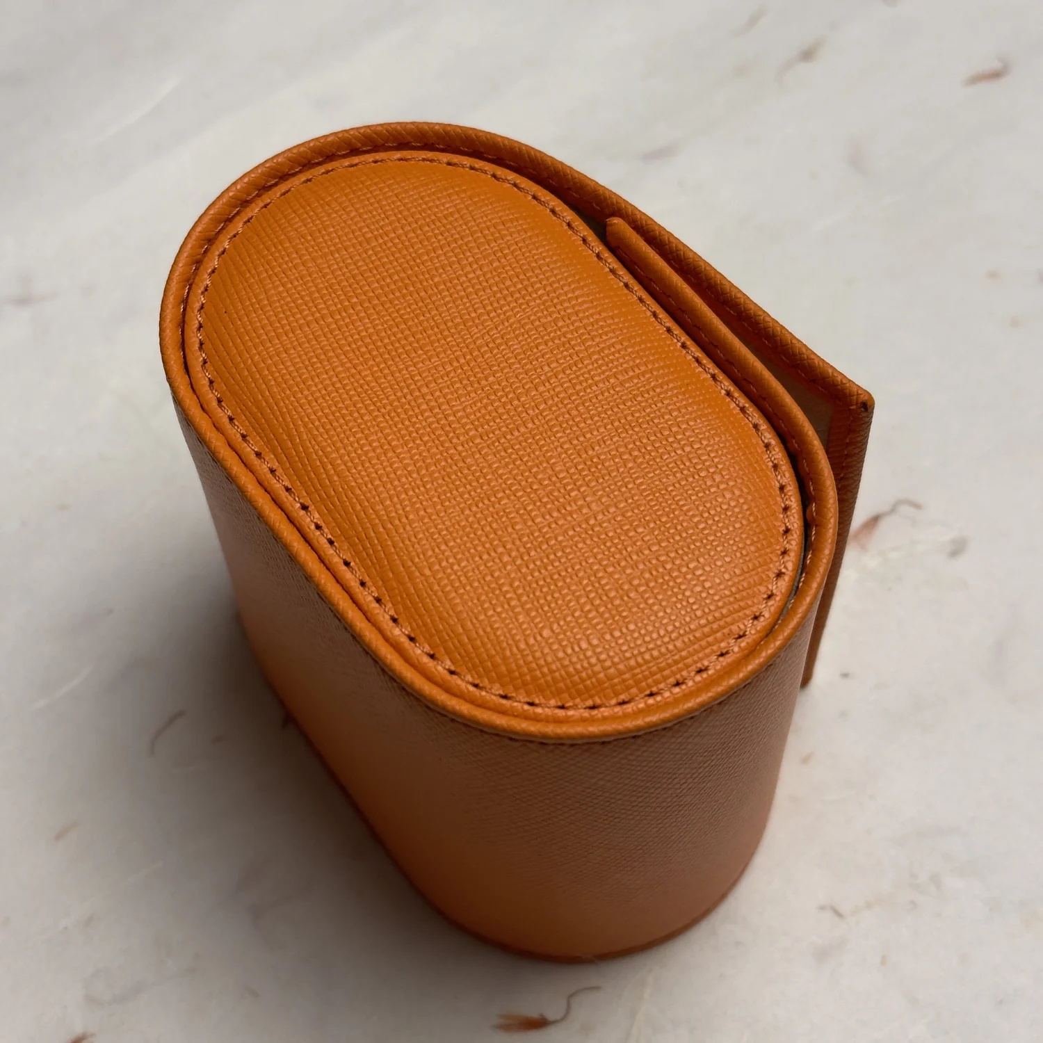 Patek Philippe Orange Leather Watch Case