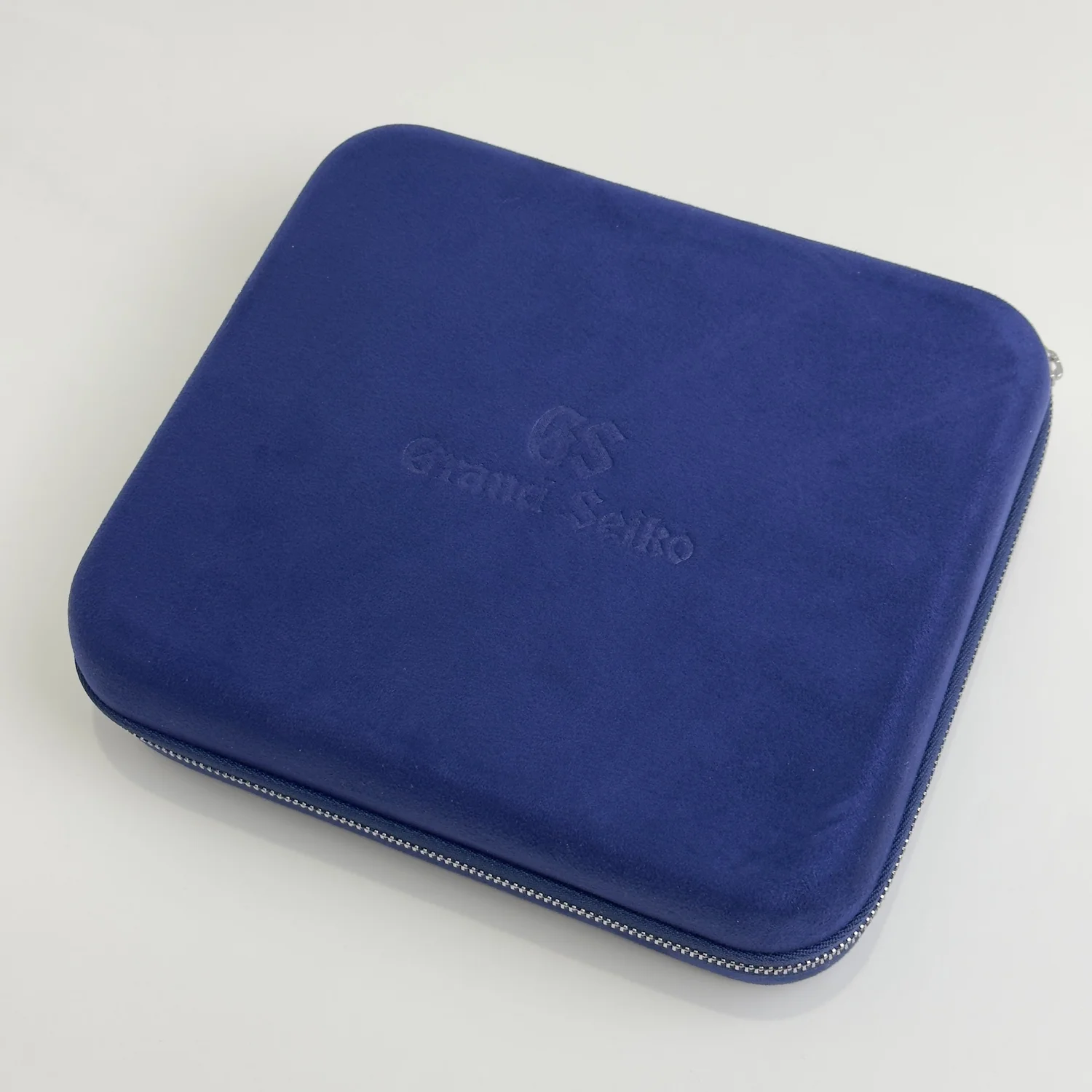 Grand Seiko VIP Travel Watch Case – Holds 6 Watches – Blue Suede 