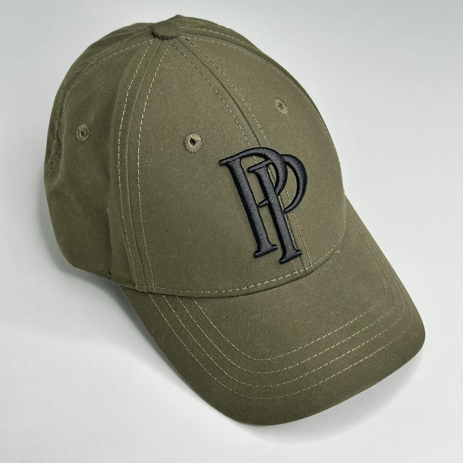 Classic Fit Baseball Cap - Adjustable Strap with Silver Buckle, Embroidered Logo Cotton Adjustable Baseball Cap With Metal Buckle - SBGHZ3128  main image 4