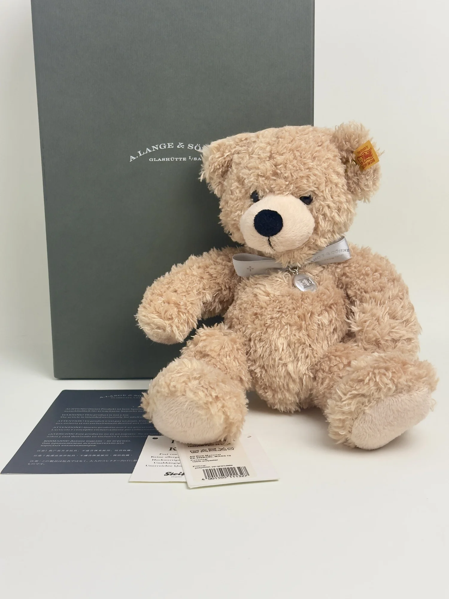 A. Lange & Söhne x Steiff 25th Anniversary Mohair Teddy Bear 