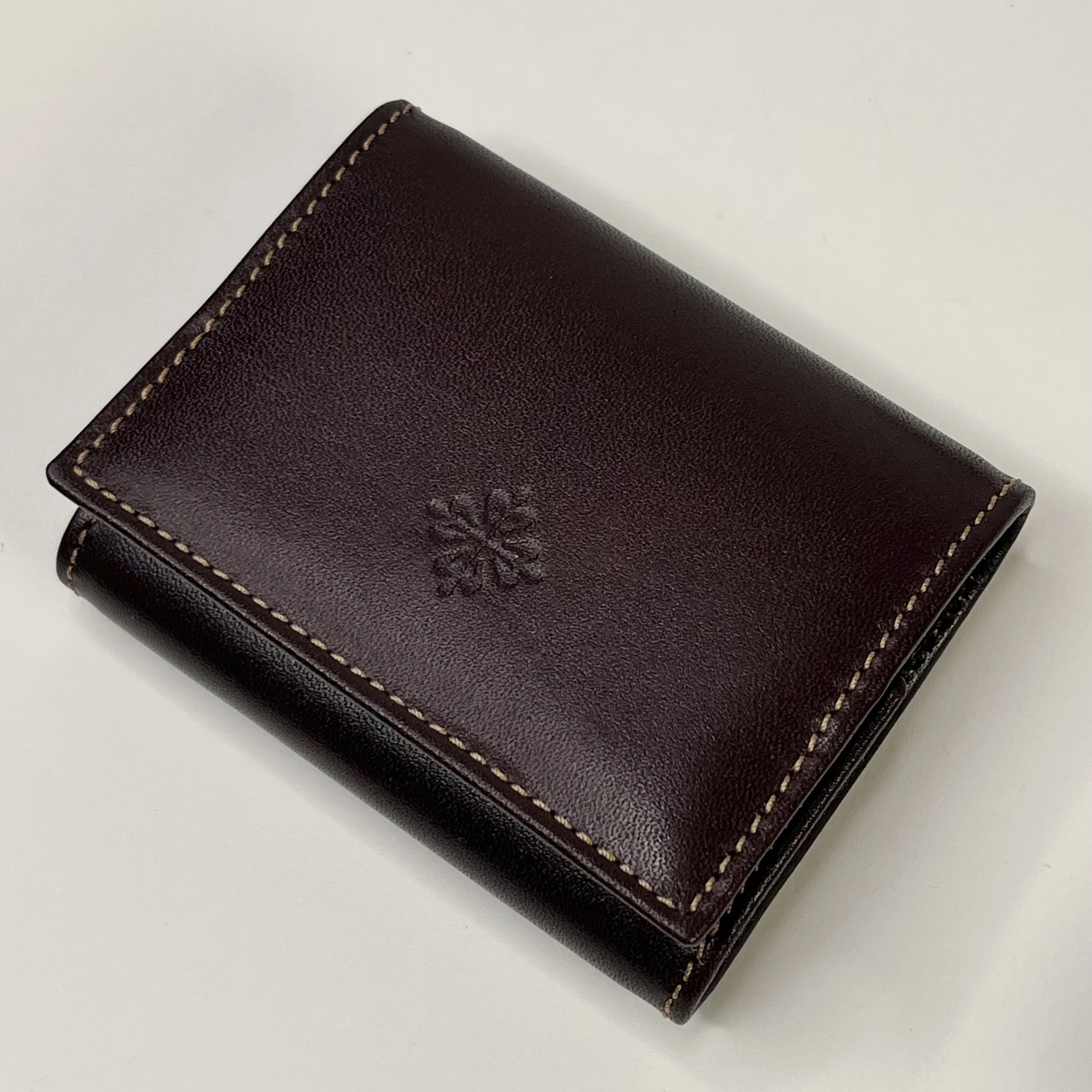 Patek Philippe Calatrava Cross Smooth Leather Cufflinks Pouch