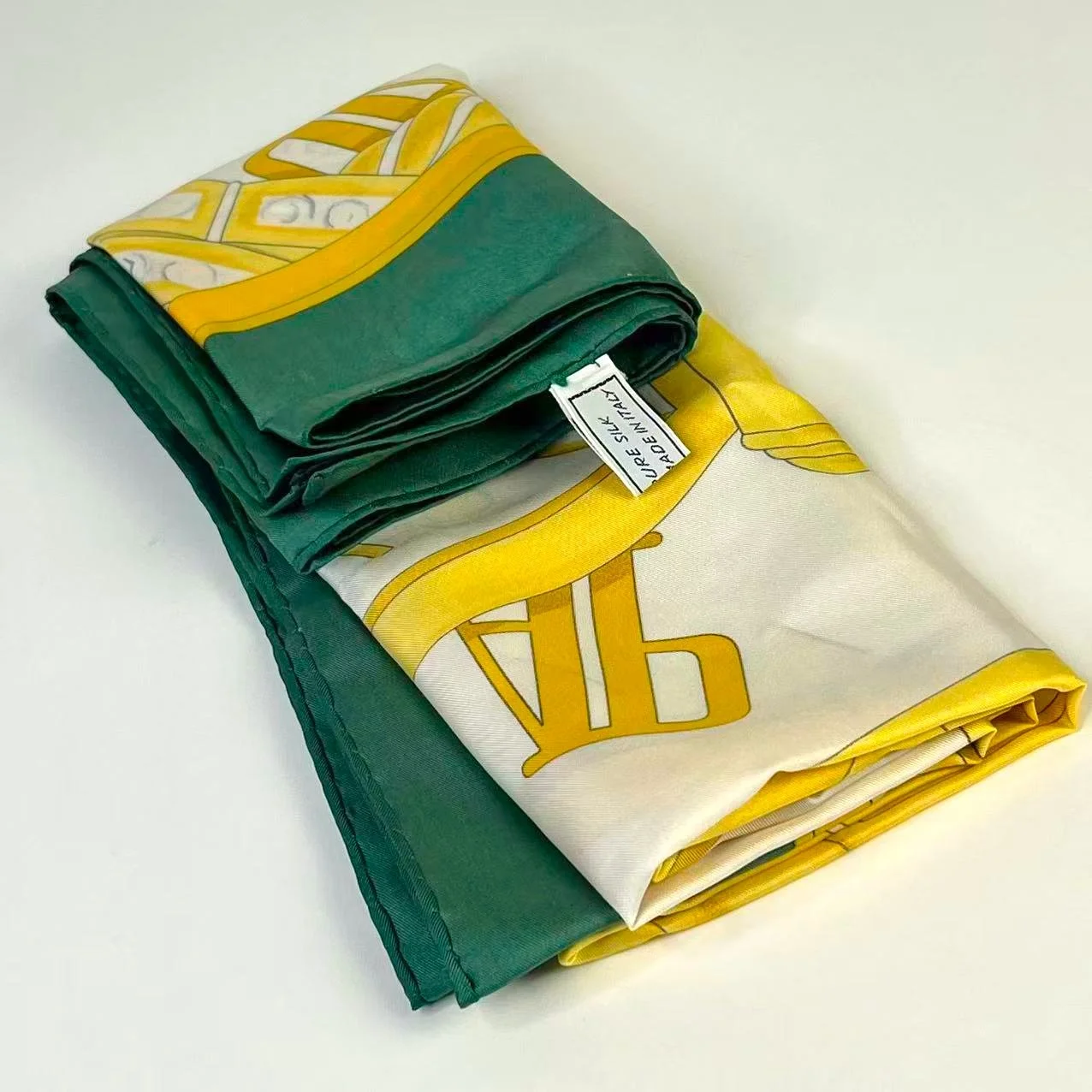 Audemars Piguet Caravelle Club Watch Dial Motif Silk Scarf