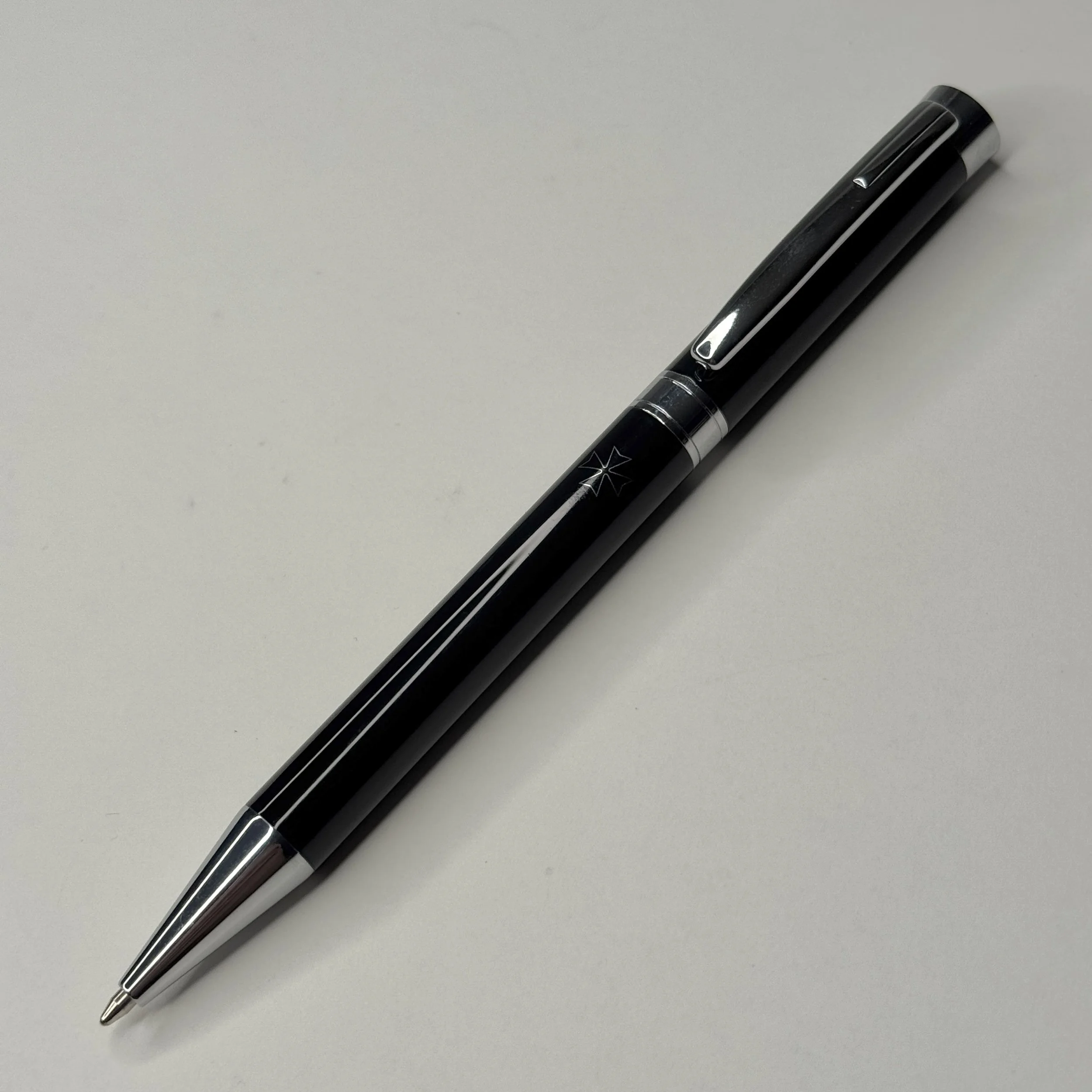 Vacheron Constantin Maltese Cross Black Lacquer-Style Ballpoint Pen