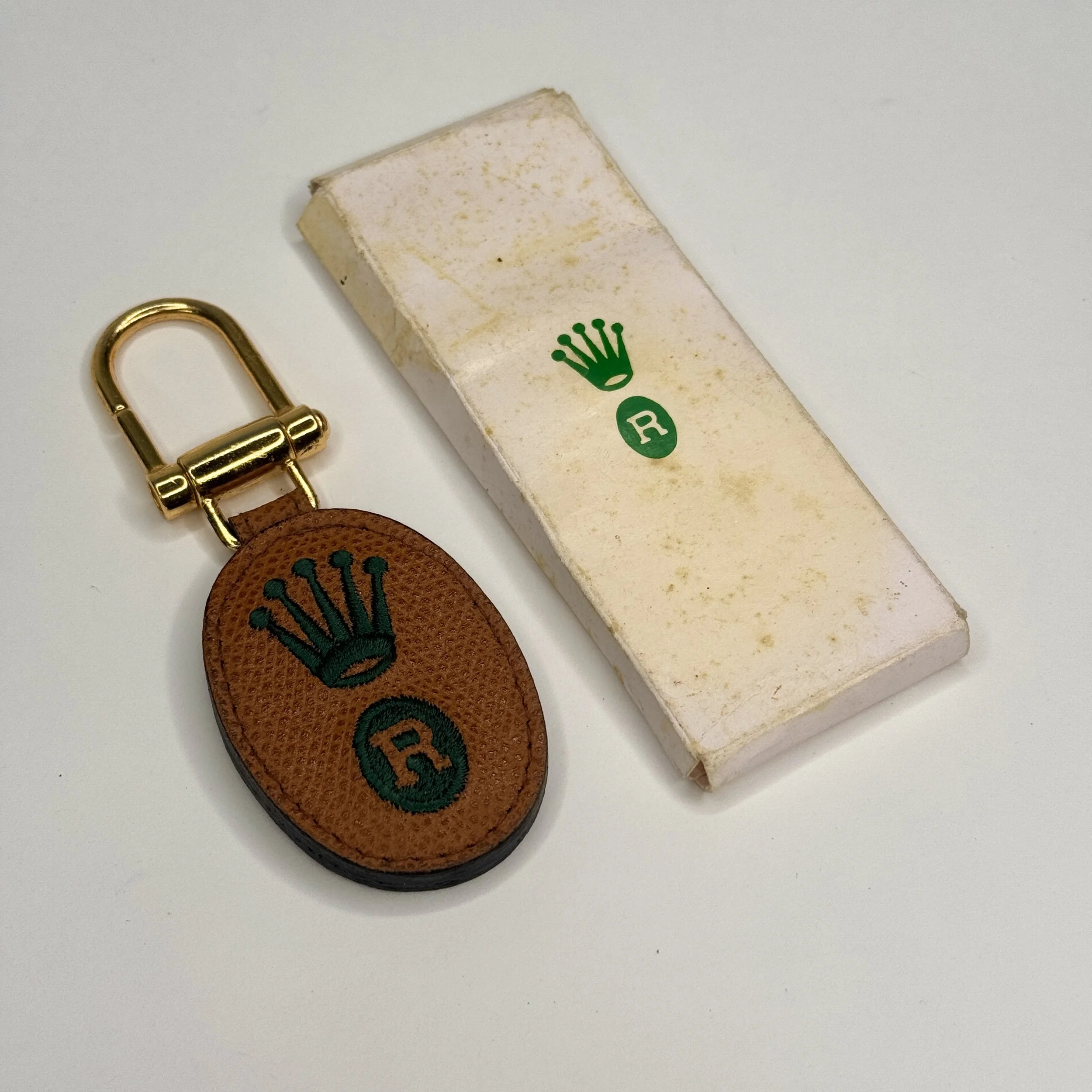 Rolex Vintage Golden Crown Keyring 1990s
