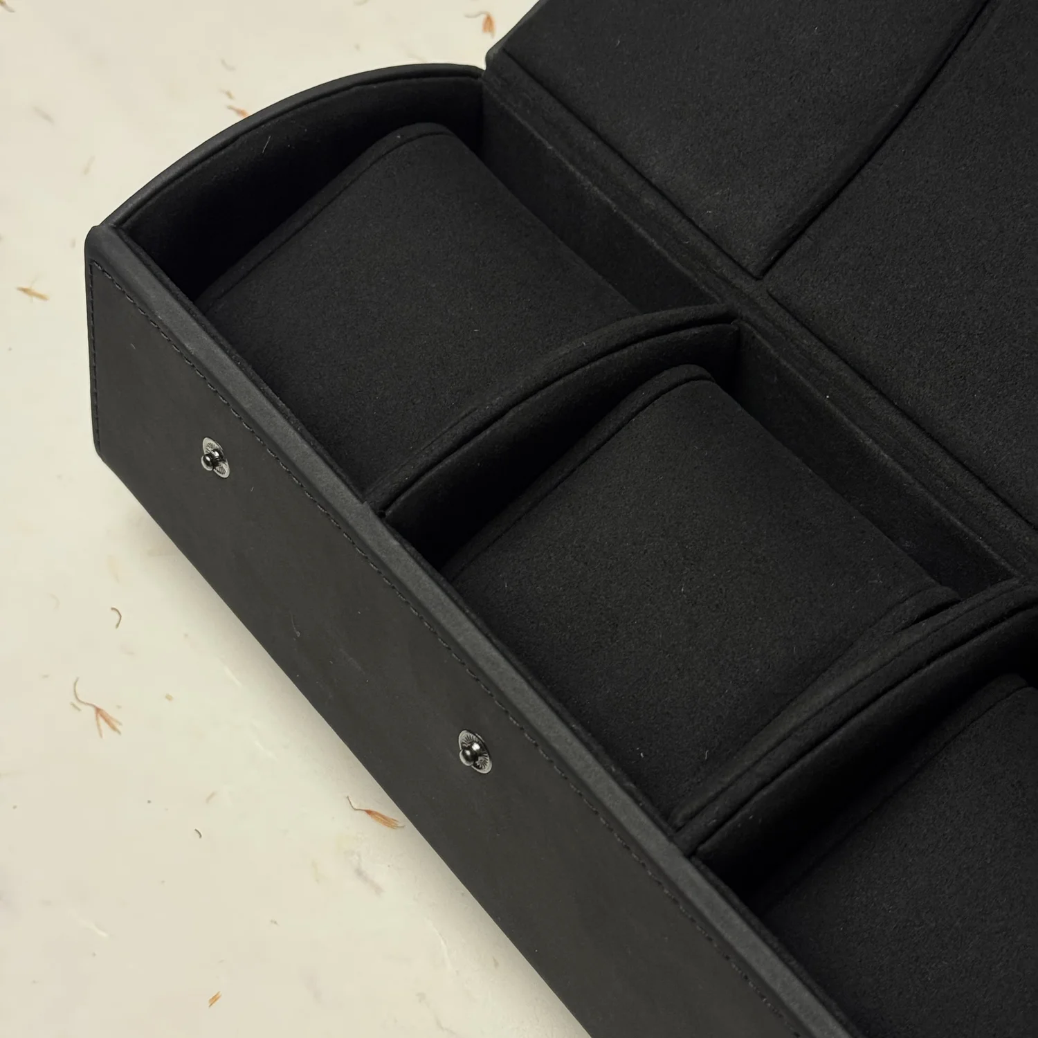 Richard Mille Matte Black Watch Box for Three Watches