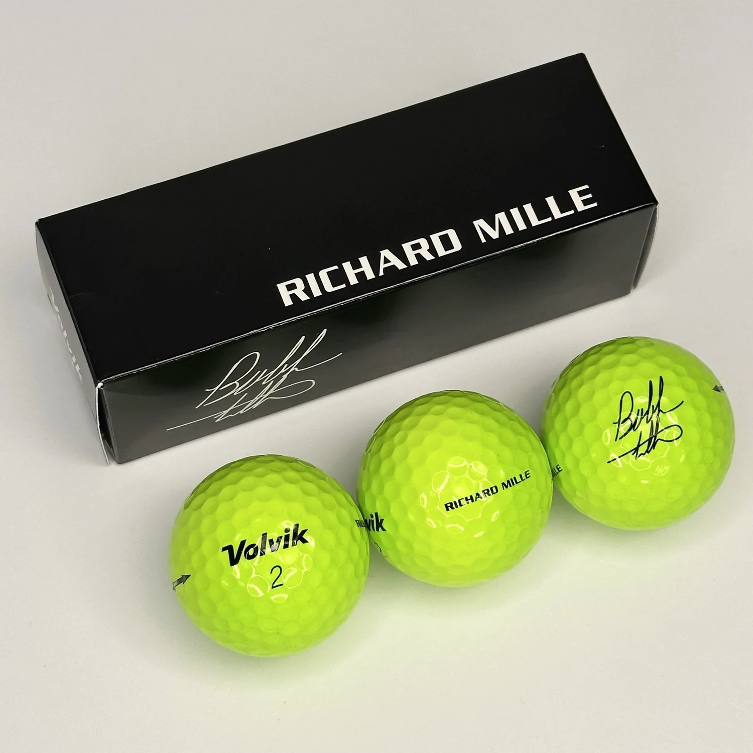 Richard Mille x Bubba Watson Volvik S4 Golf Ball Set with Box