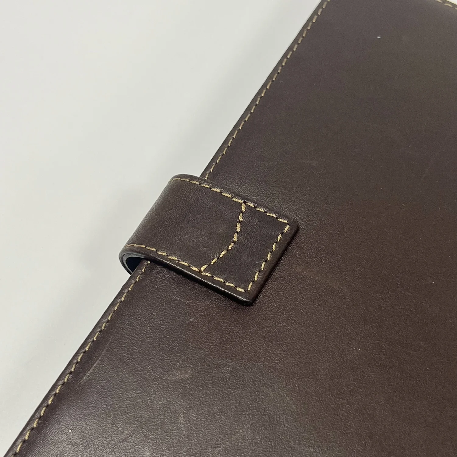 Patek Philippe Brown Leather Travel Wallet Organizer