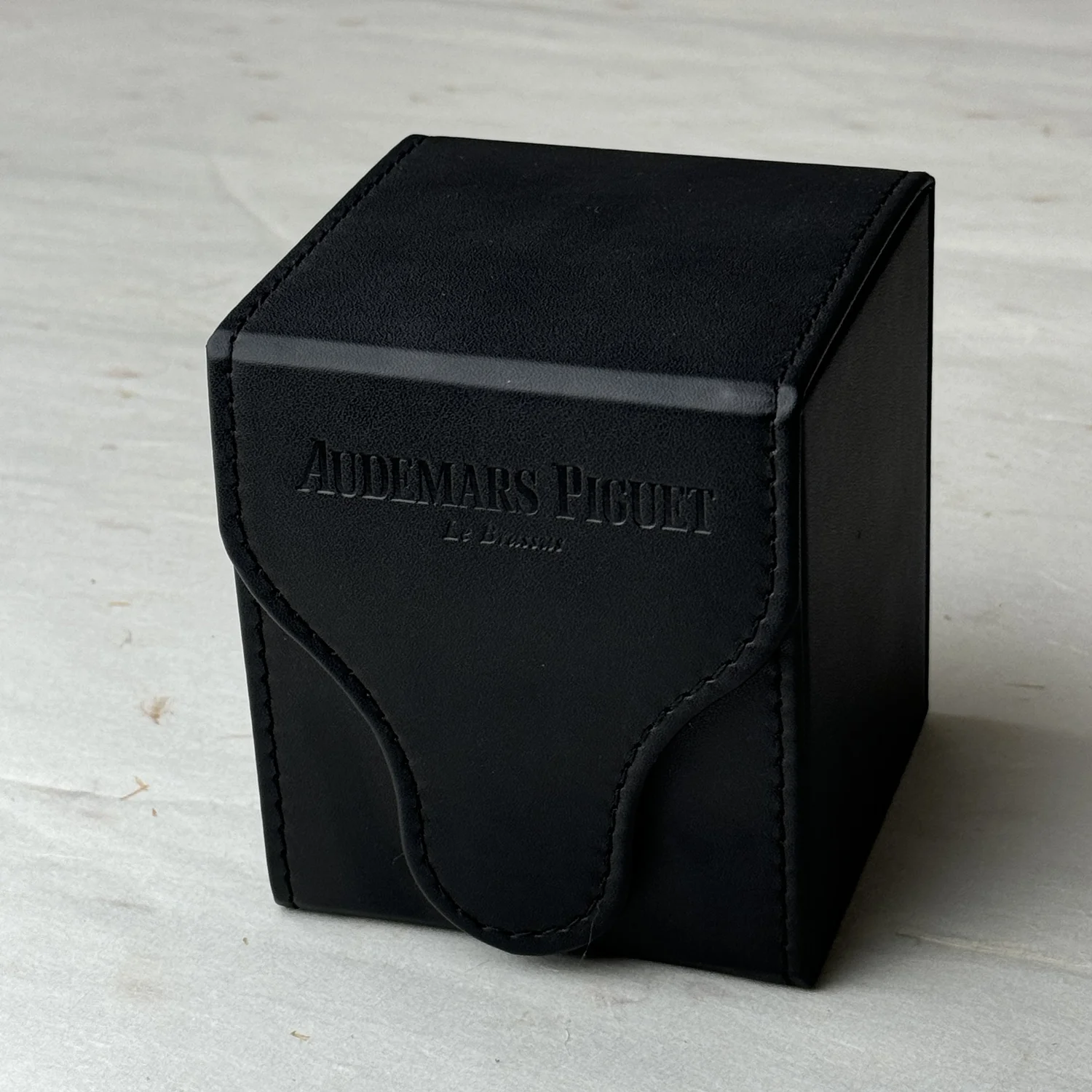 Audemars Piguet Travel Pouch Watch Case – black Leather Watch 
