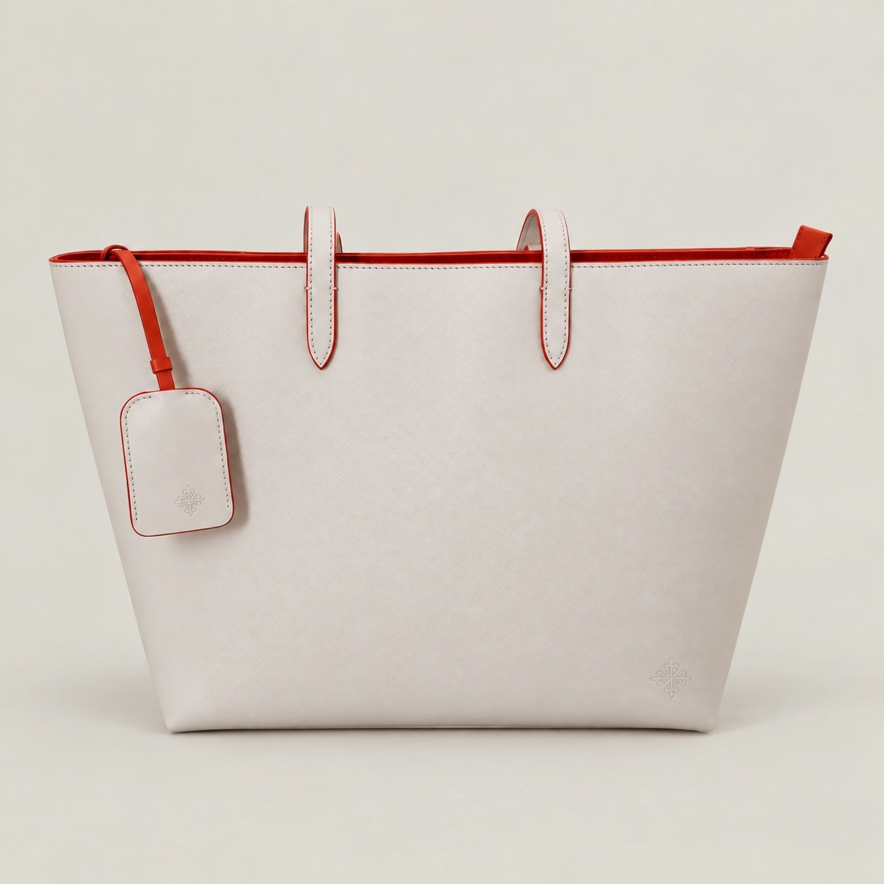 Patek Philippe Calatrava Ivory Leather Tote Bag 2010s