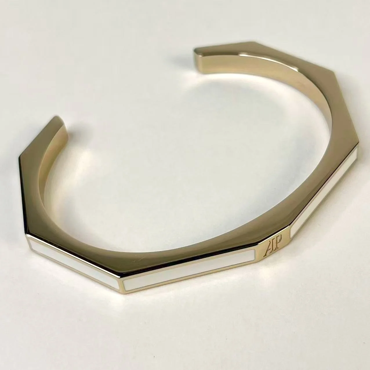 Audemars Piguet Royal Oak Geometric Enamel Bangle 1990s