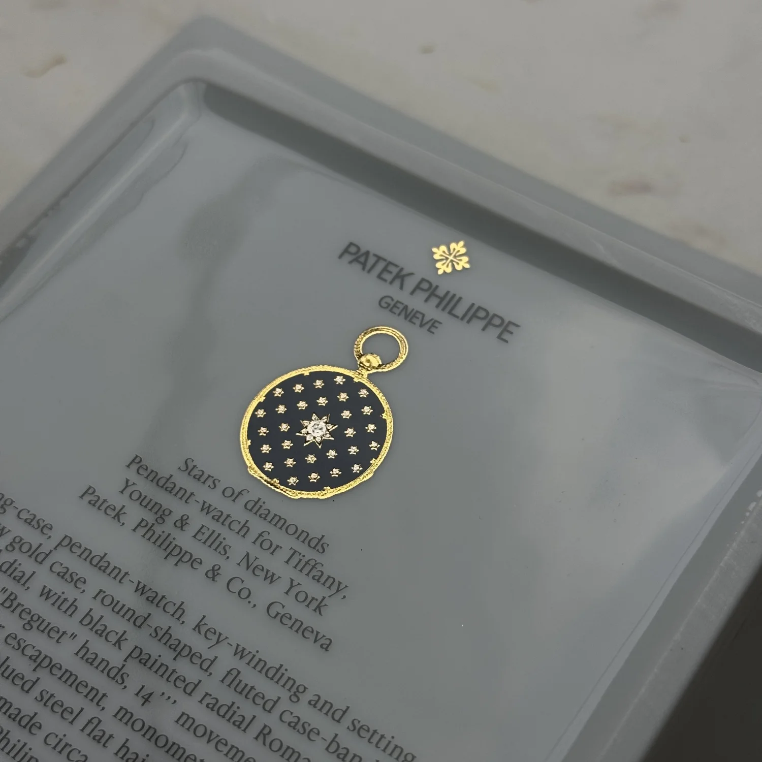 Patek Philippe Dish by Limoges | Stars of Diamonds Collection 2022 