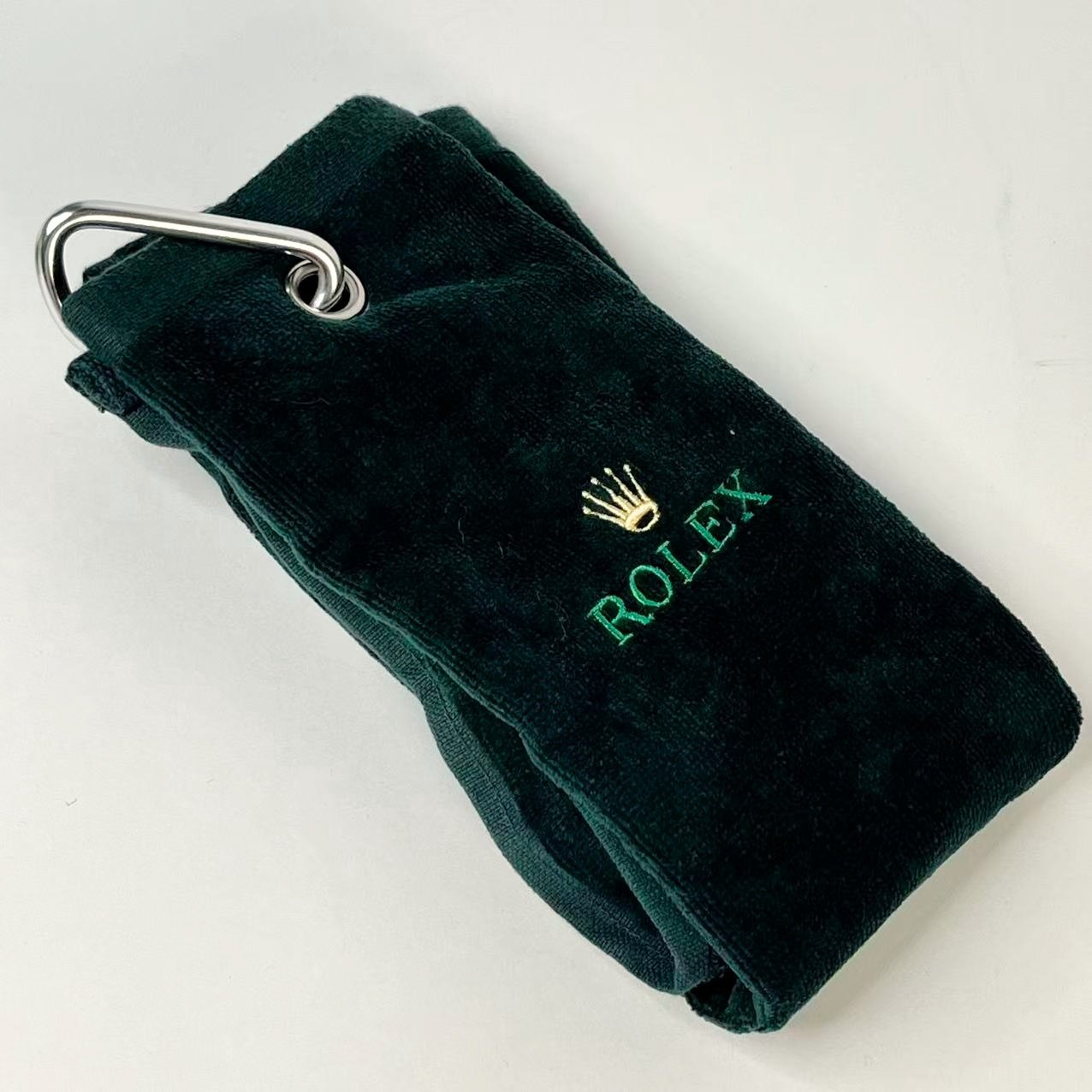 Rolex Golf Accessory Set – Tee Kit, Towel, Marker, Divot Tool & Pouch