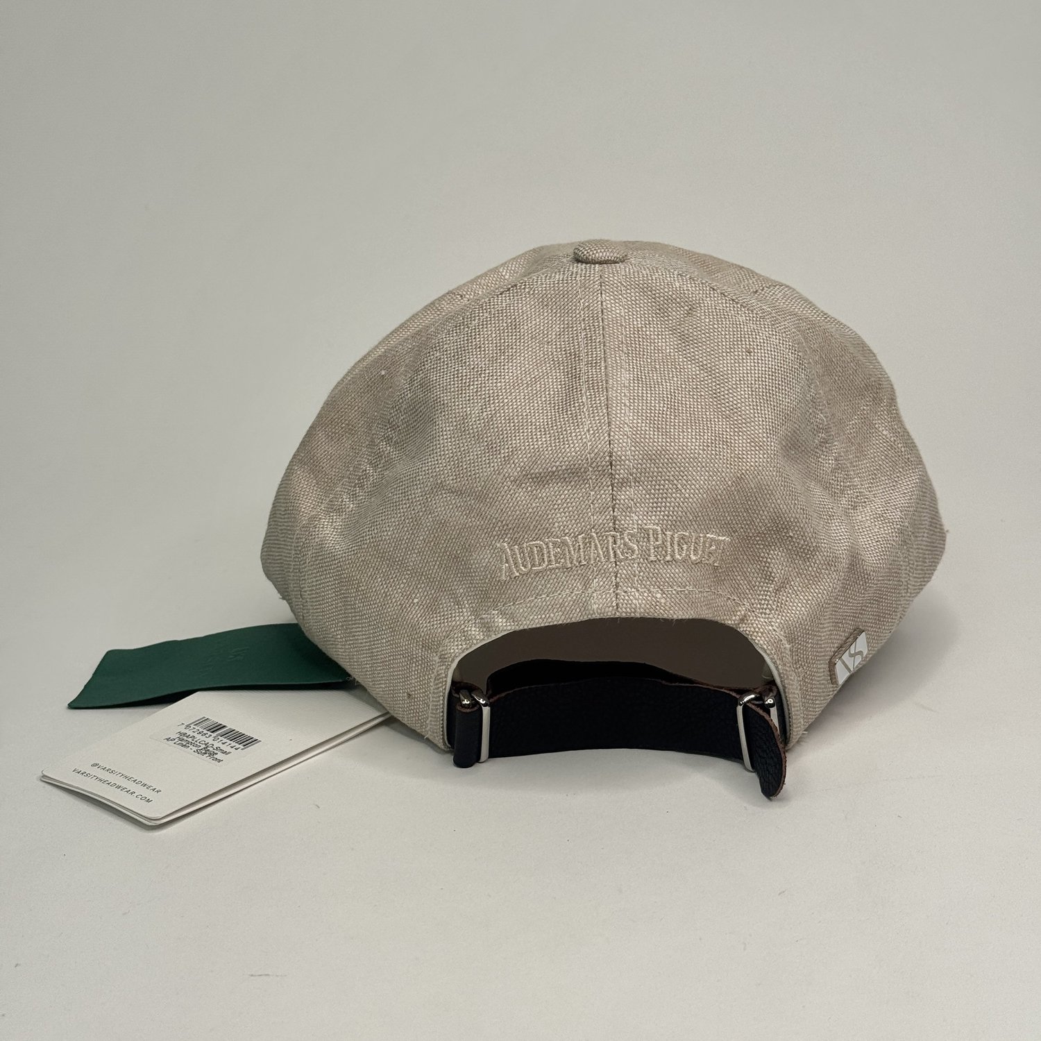 Audemars Piguet Linen Baseball Cap – AP Monogram Luxury Varsity 