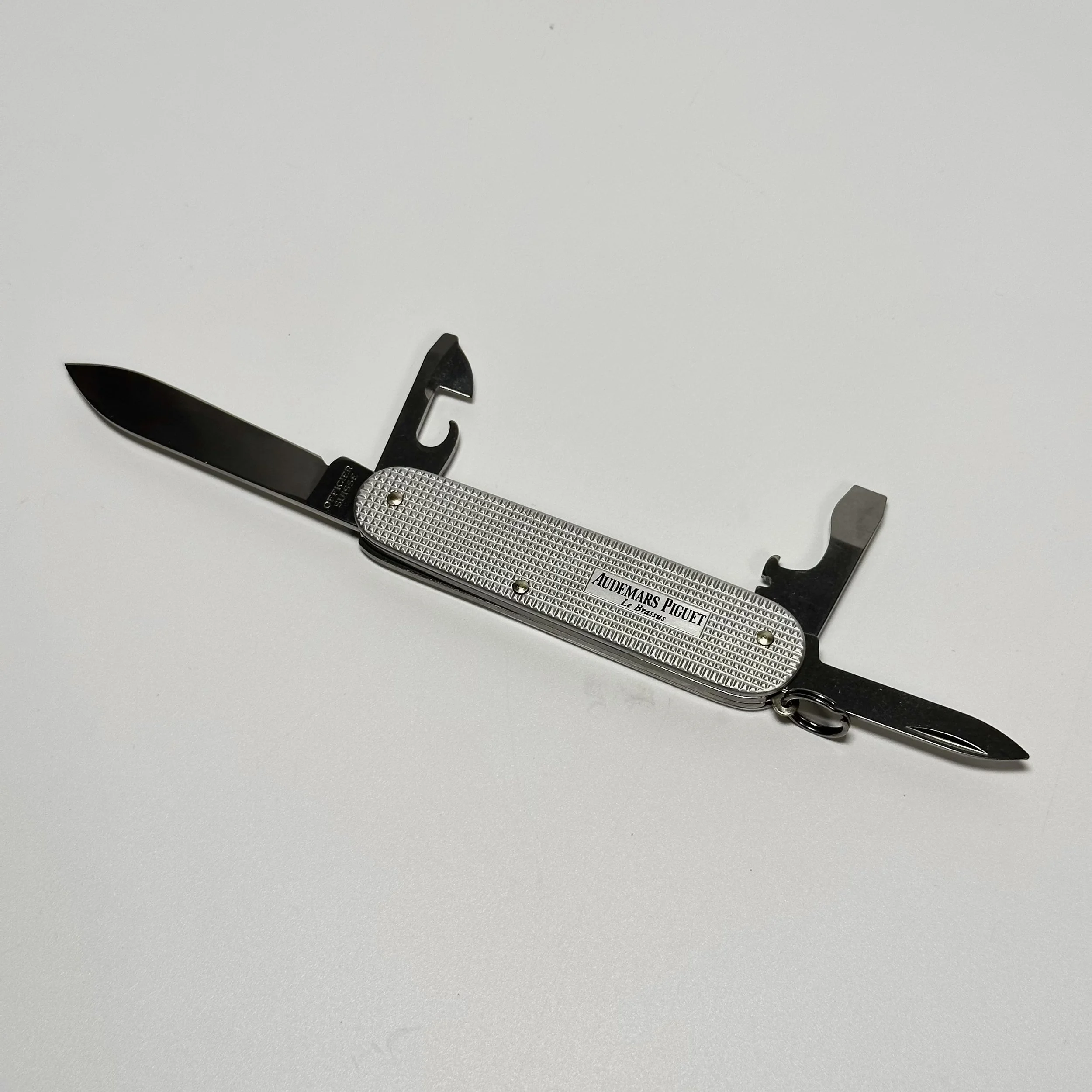 Audemars Piguet × Victorinox Le Brassus Alox Silver Multi-Function Knife