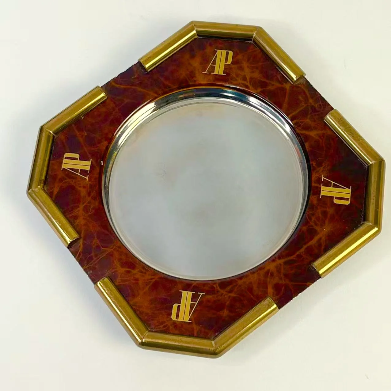Audemars Piguet Vintage Royal Oak Tortoiseshell Resin Ashtray 1990s