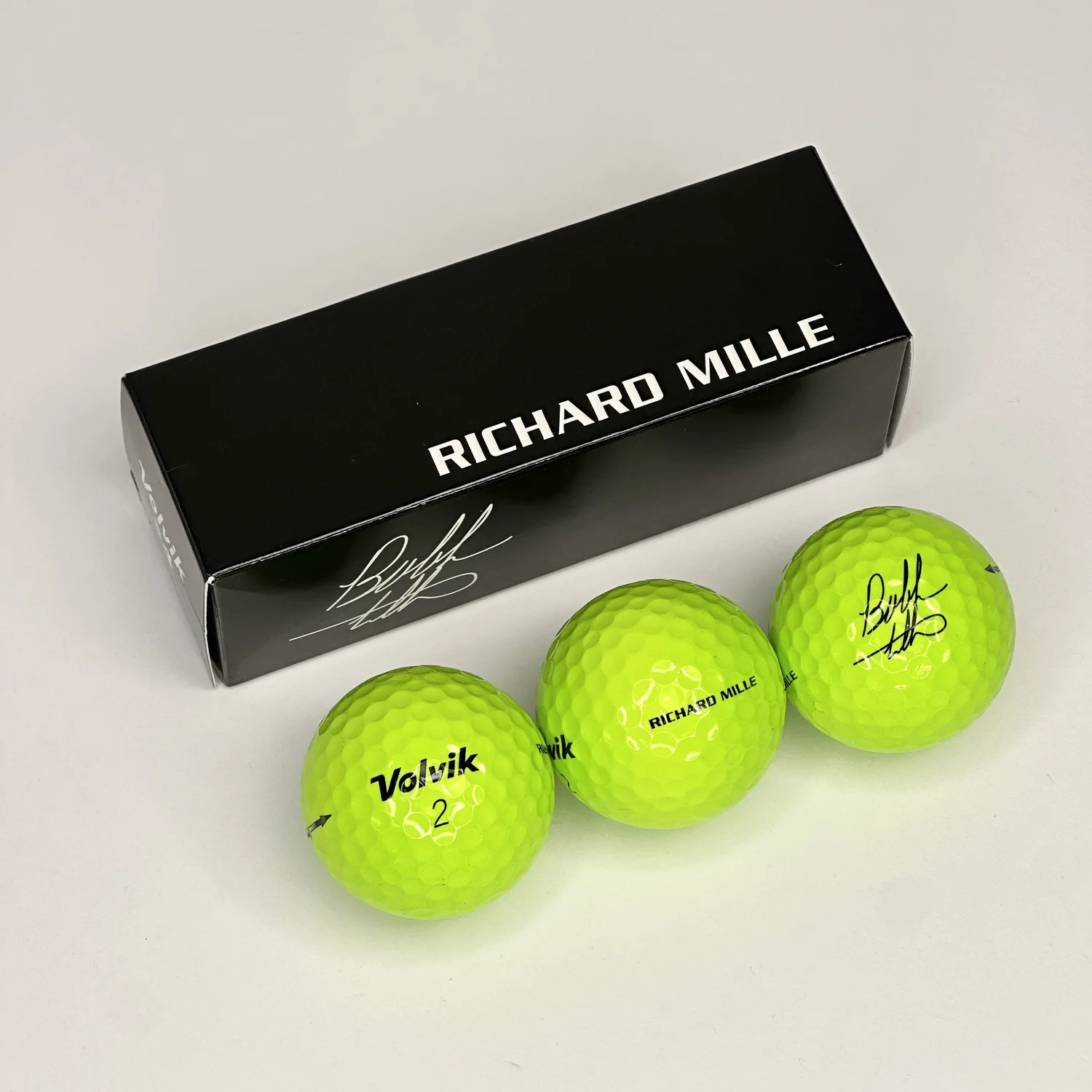 Richard Mille x Bubba Watson Volvik S4 Golf Ball Set with Box