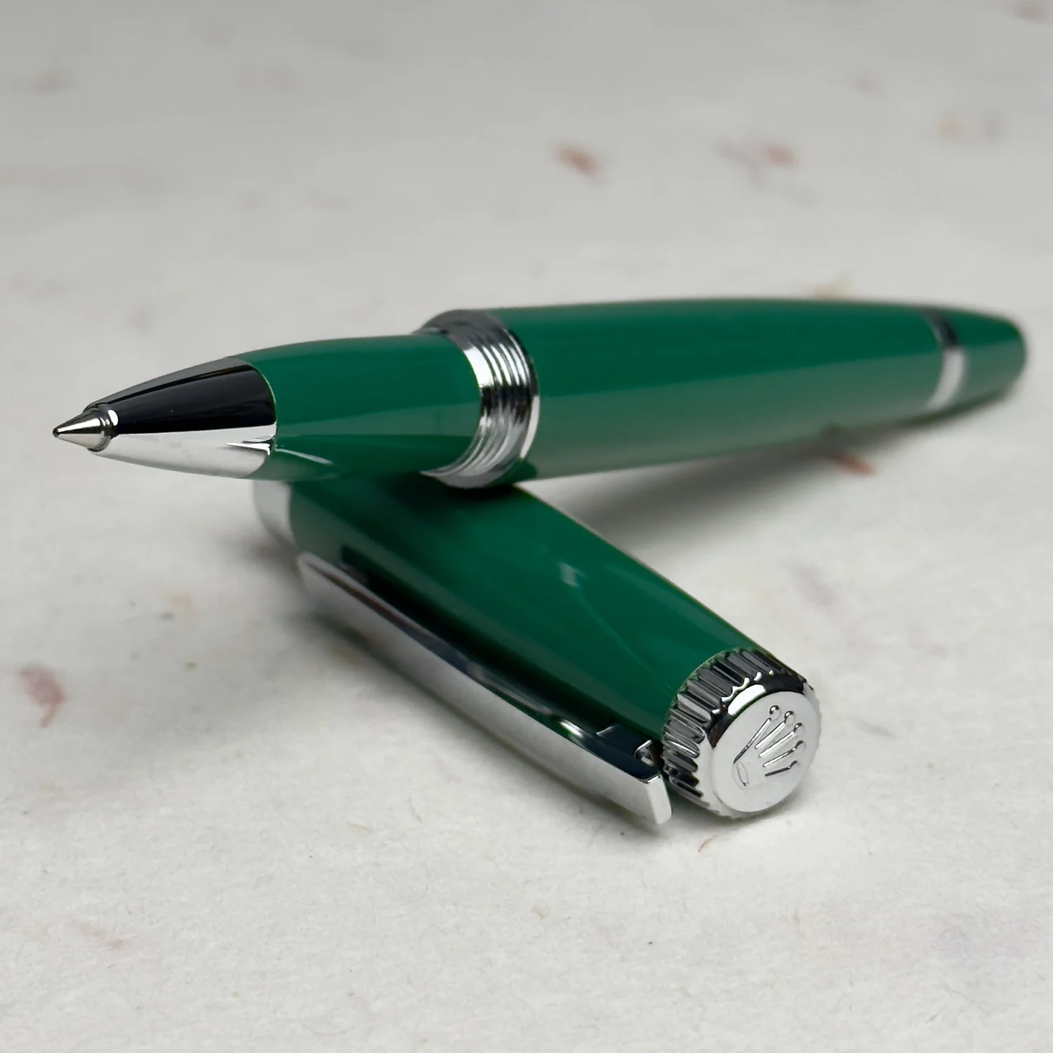 ROLEX Green Rollerball Pen – Exclusive VIP Gift 