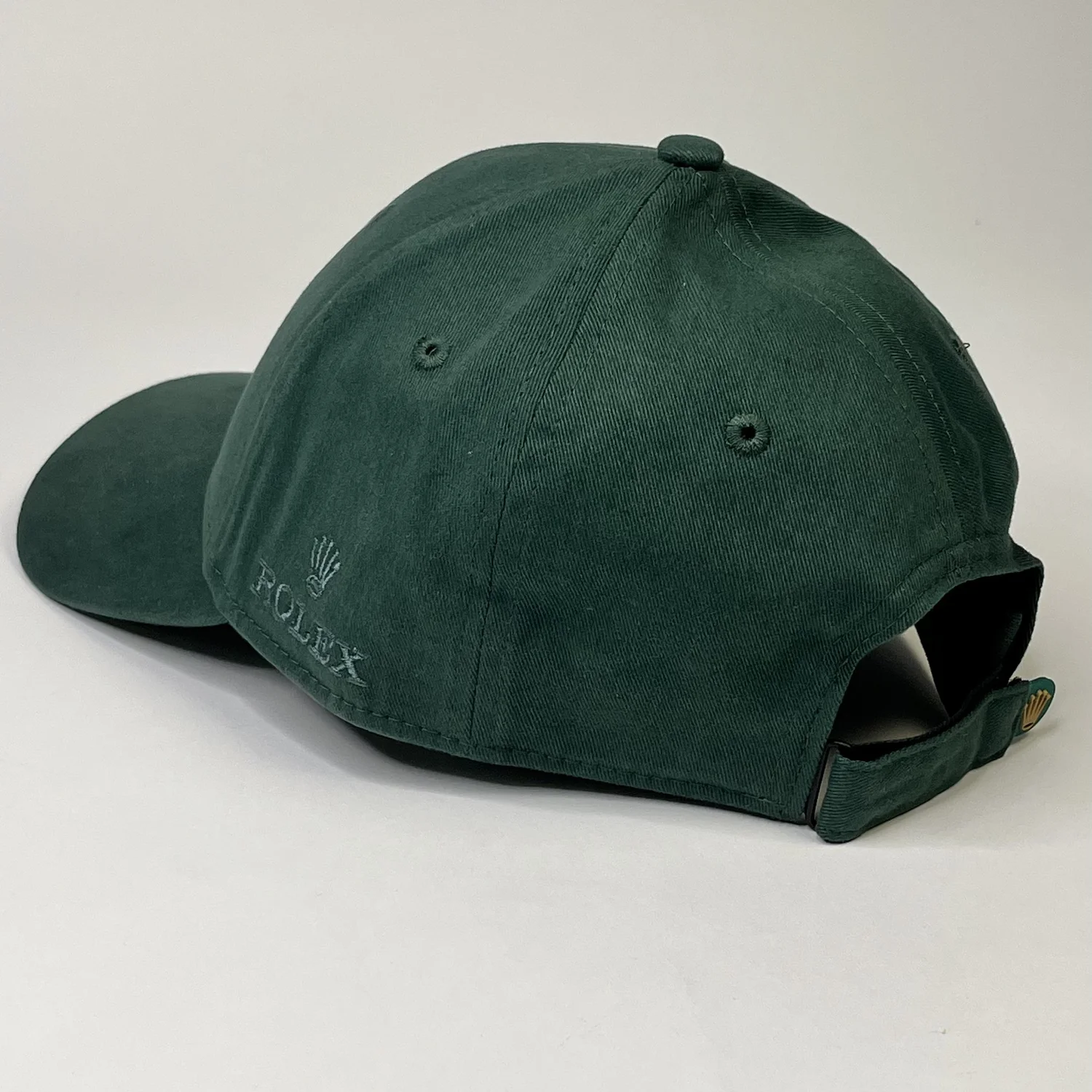 Rolex Green Cotton Twill Logo Cap – Embroidered Adjustable  display picture 2