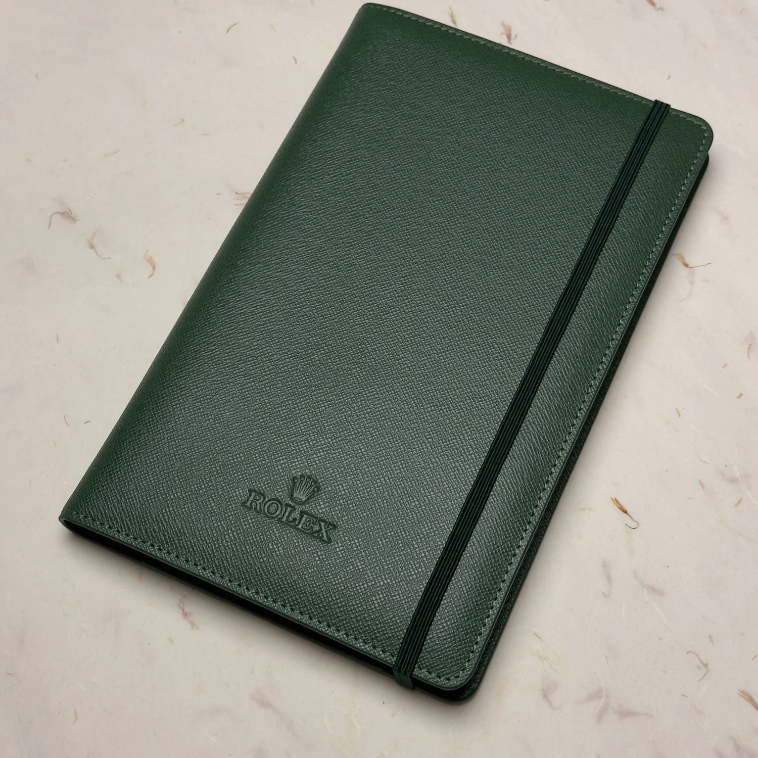 Rolex Emerald Leather Notebook