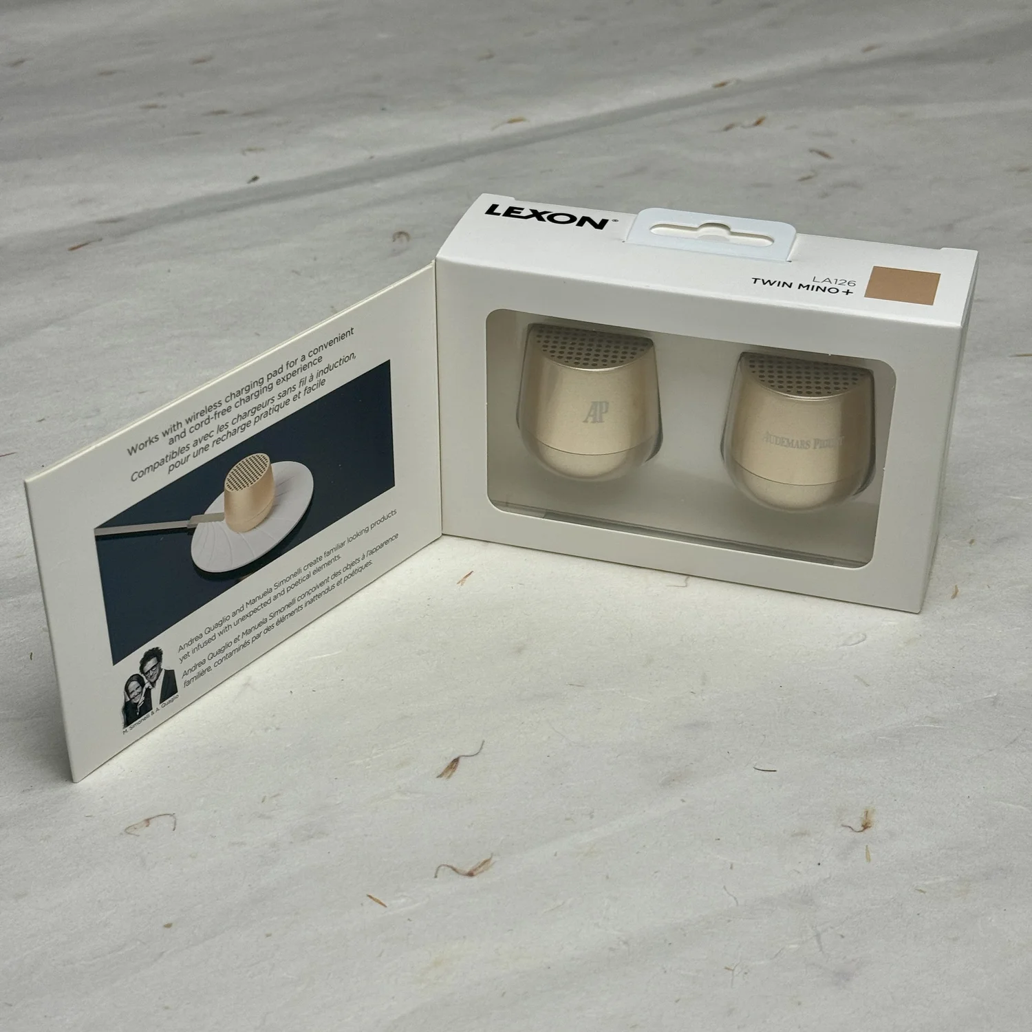 Audemars Piguet x Lexon MINO Bluetooth Micro-Speaker - VIP GIft