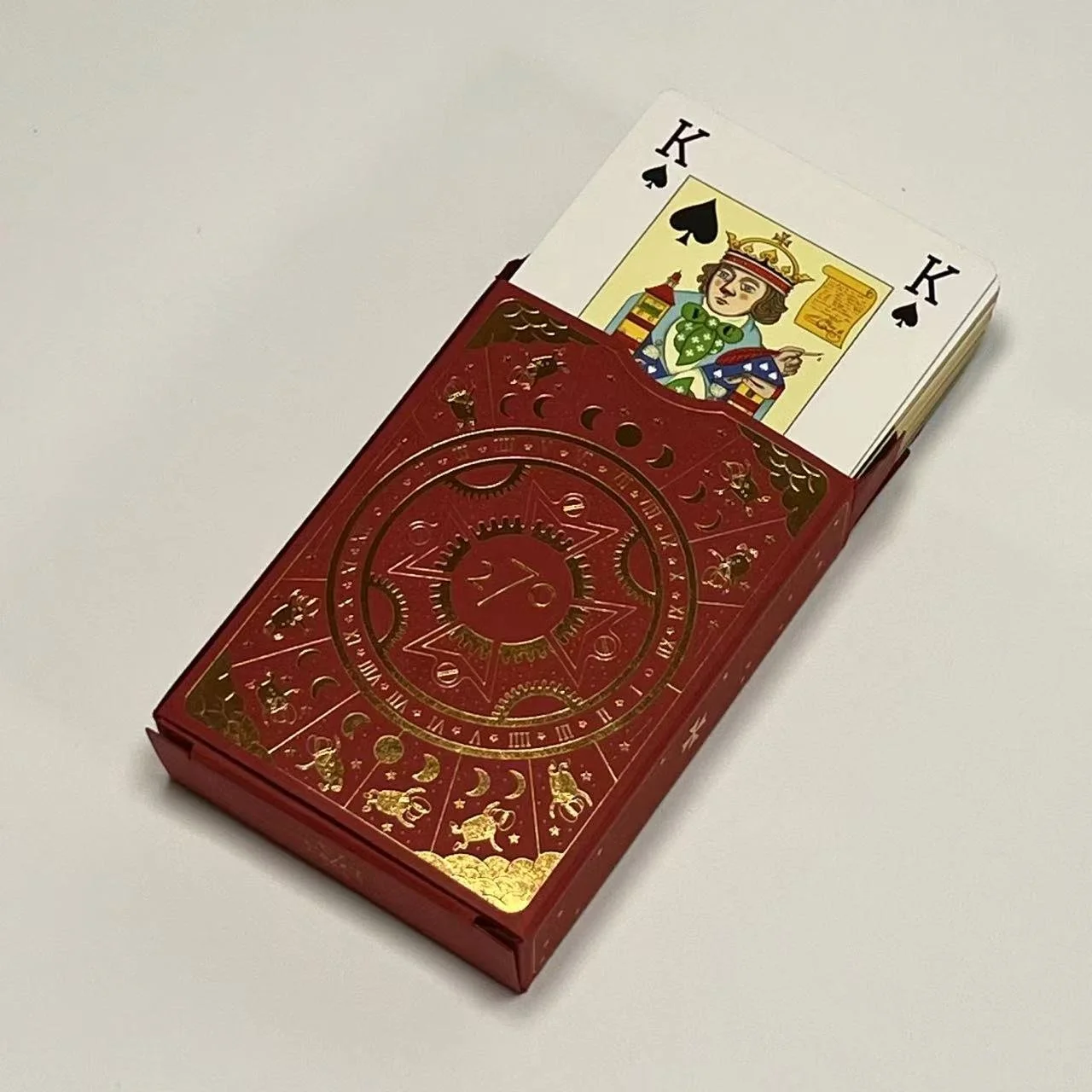Vacheron Constantin Maltese Cross Gilded Playing Card Set