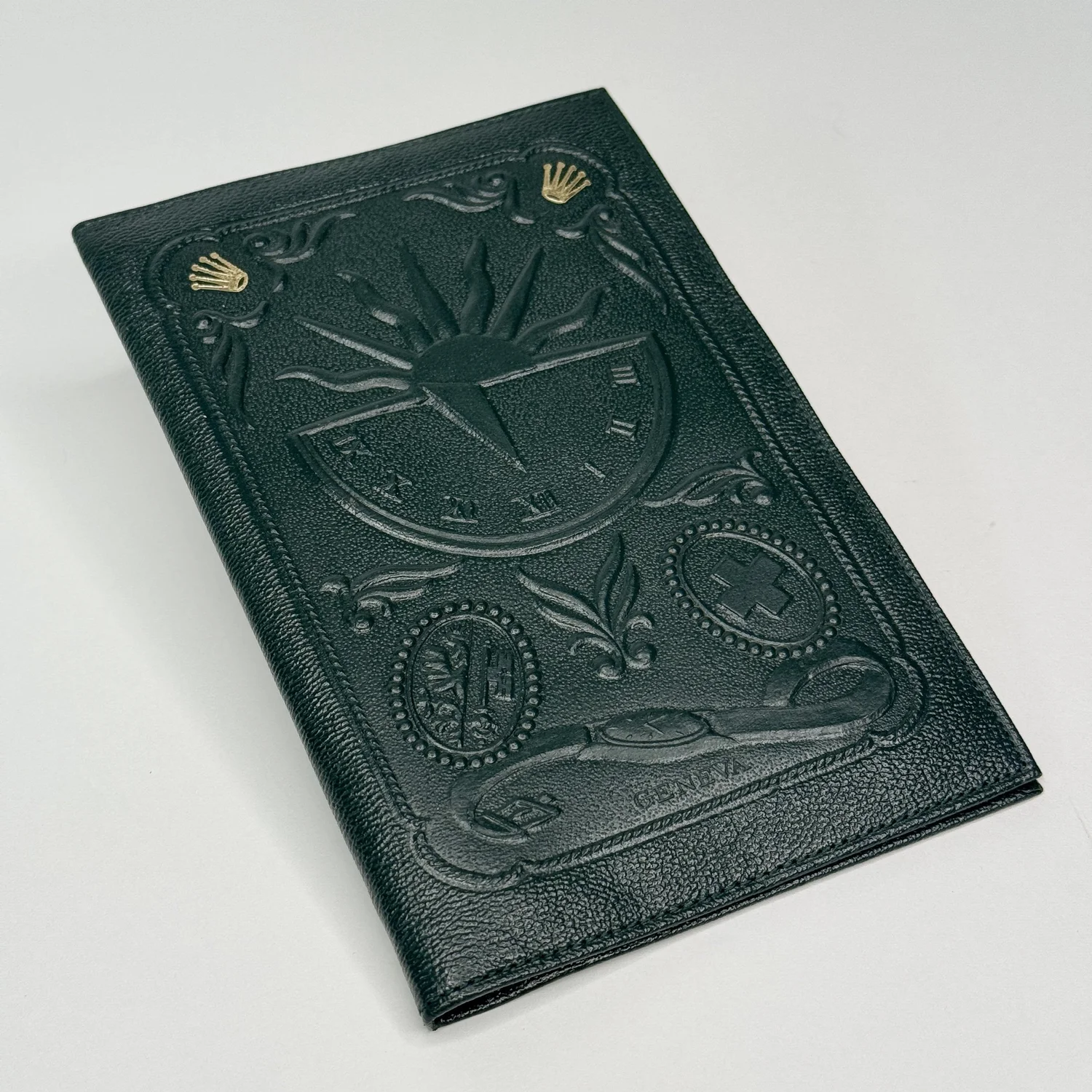 leather passport rolex passport holder
