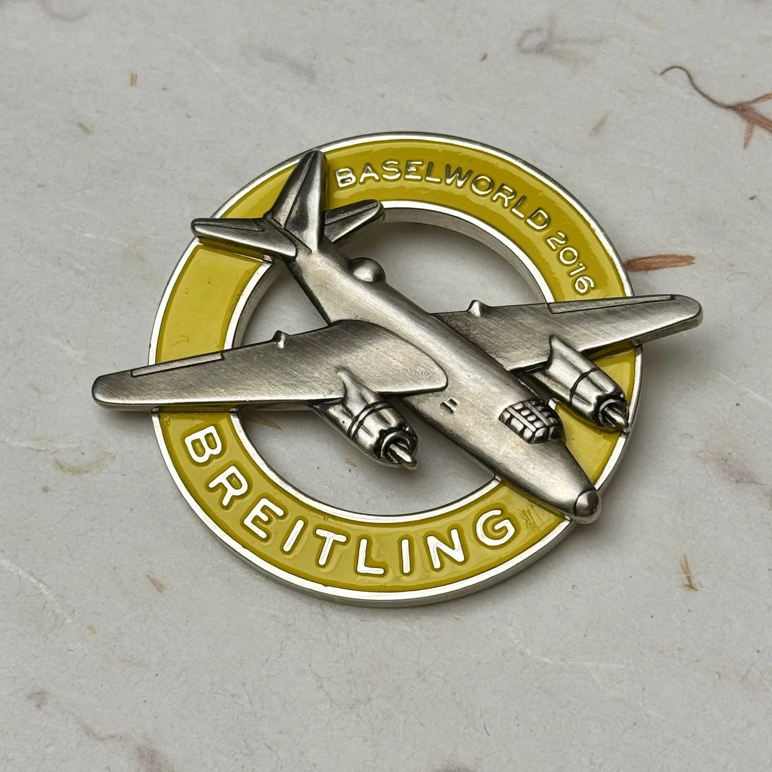 【超希少】Breitling ピンバッジ ウイングロゴ Breitling Baselworld Aviation Pendant 2016