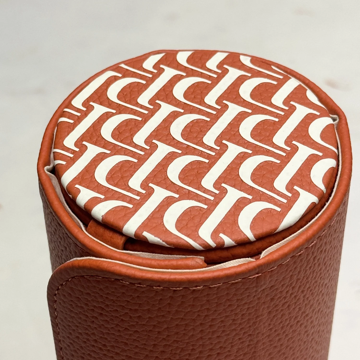 Piaget 150th Anniversary Watch Travel Case – Orange Monogram