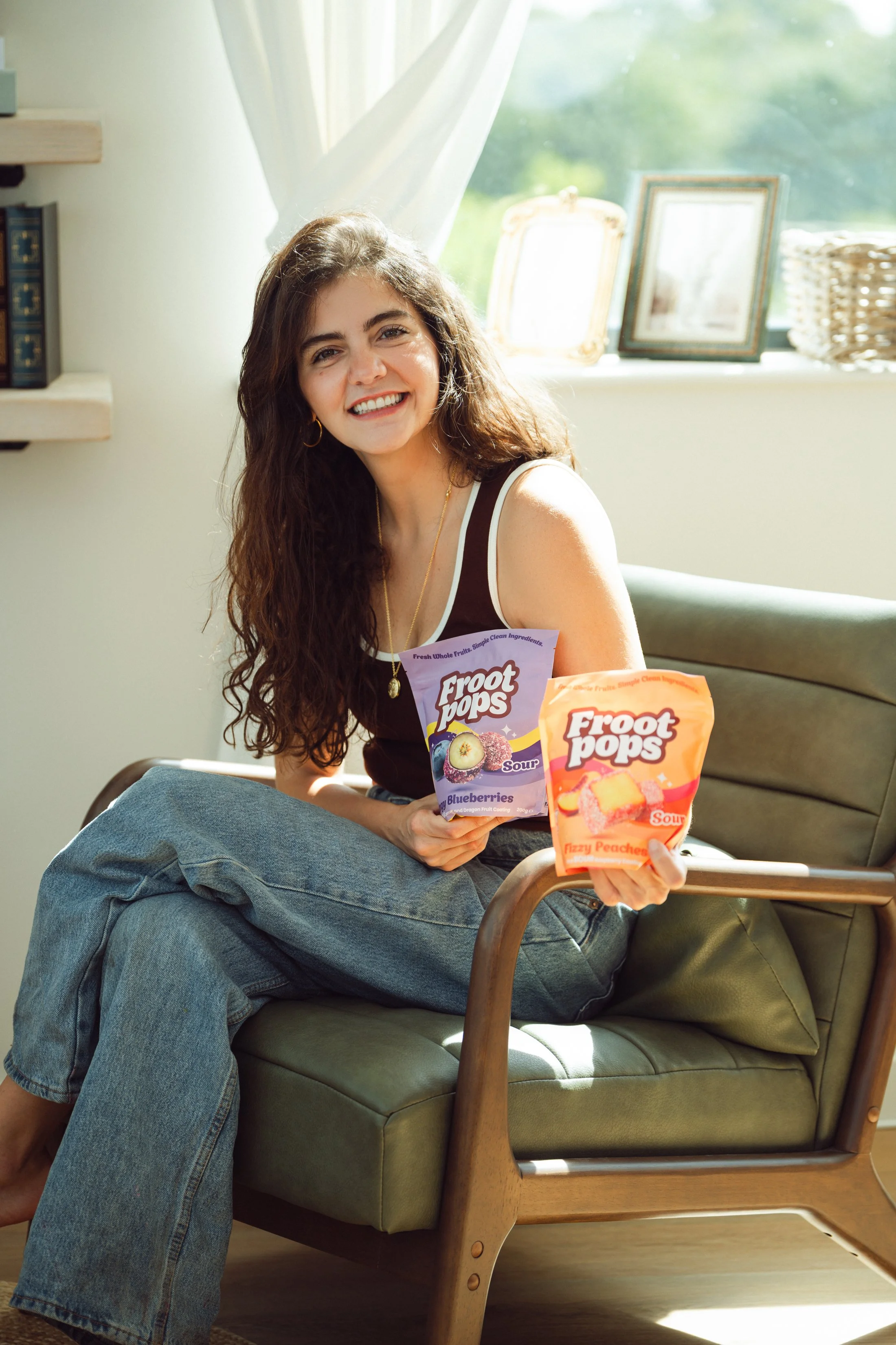 Ana, founder of Froot Pops