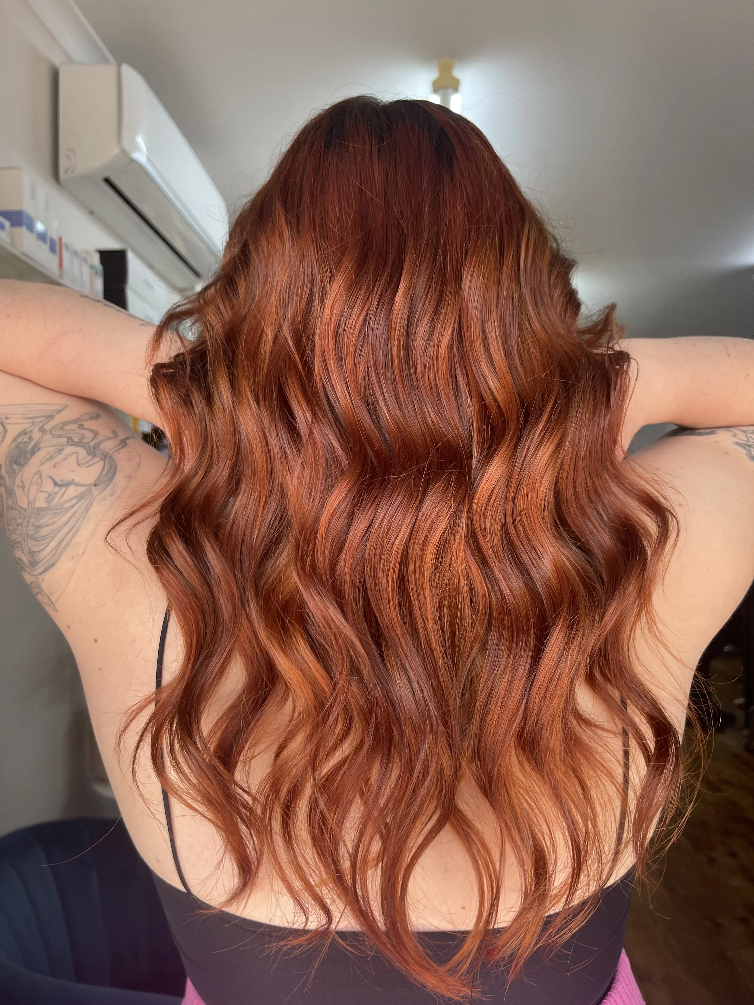 Mobile hairdressing Perth copper