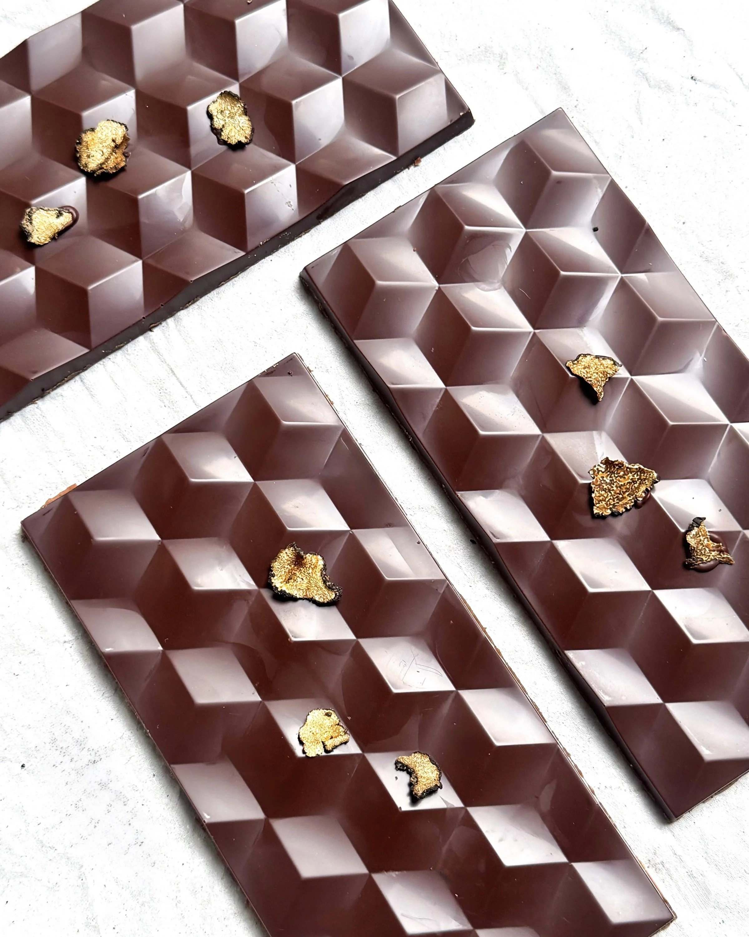 Tablette Praliné Truffe Noir & Noisettes