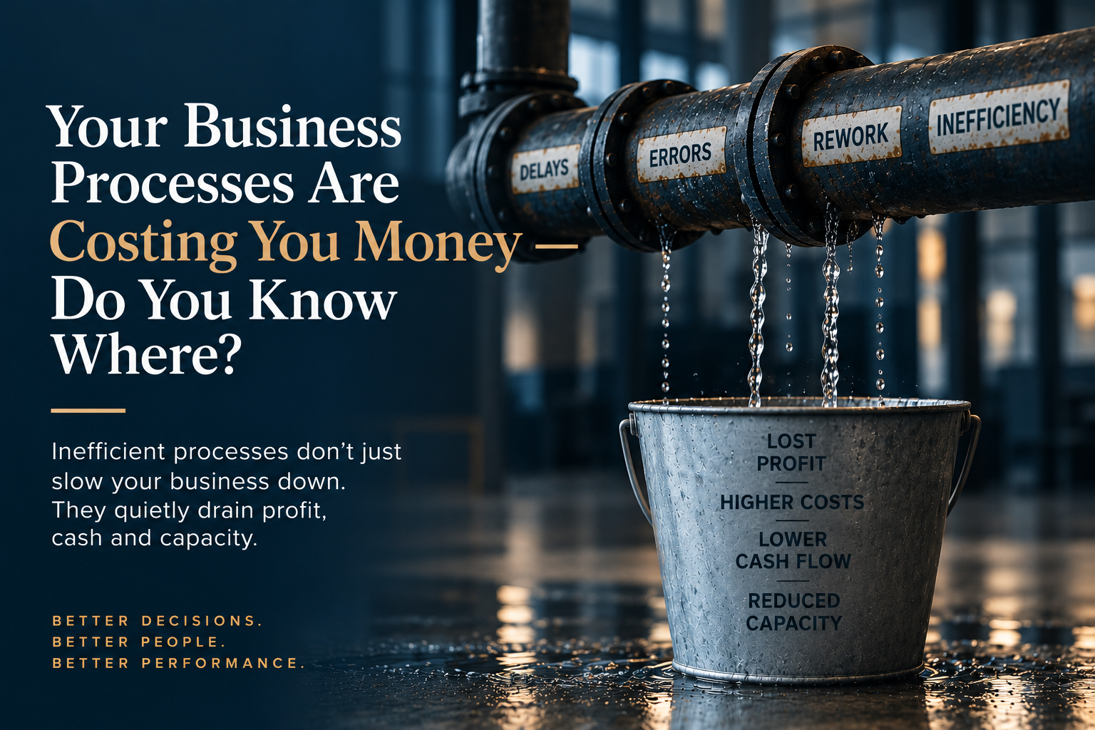 Your Business Processes Are Costing You Money - Do You Know Where?