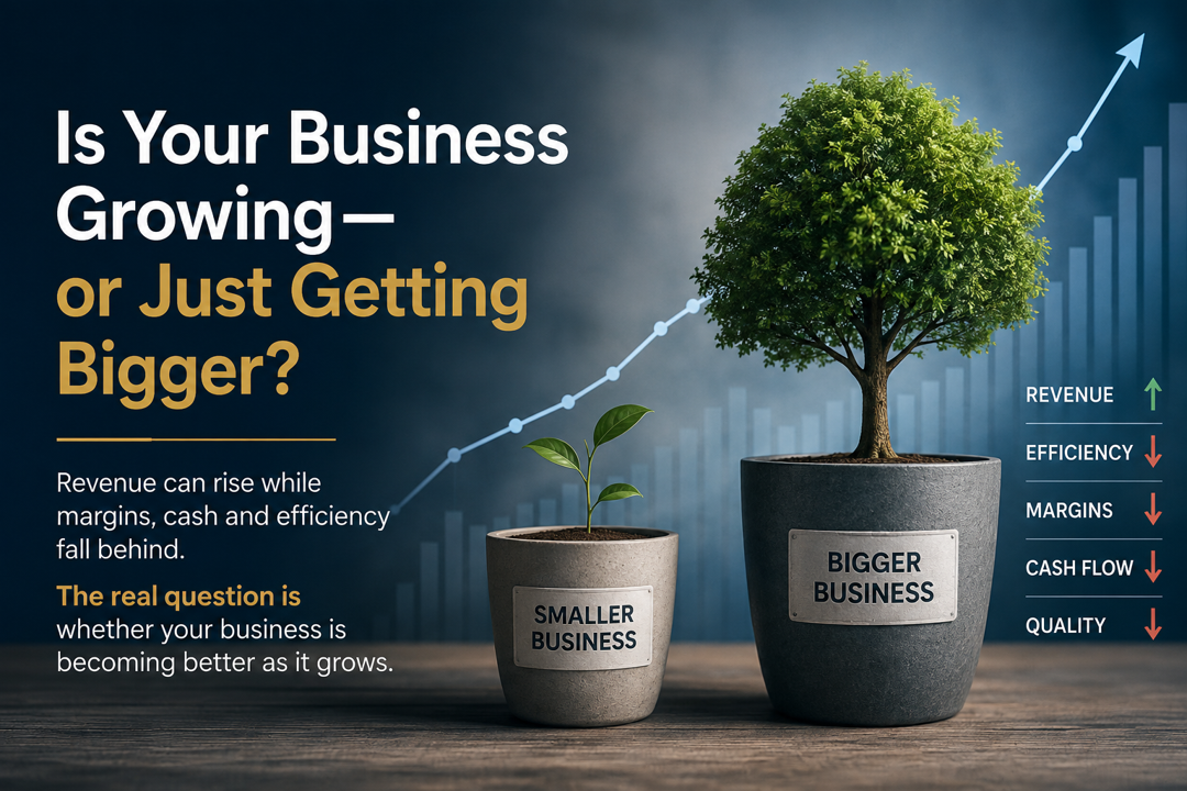 Is Your Business Growing — or Just Getting Bigger?