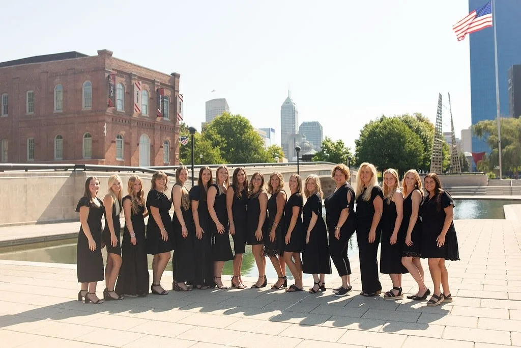 Back in August, on what felt like the hottest day of the year, this incredible team showed up with grace and beauty for our photo shoot. ☀️🥵Fast forward to this weekend, and they pulled off our busiest weekend yet; coordinating more weddings than ev