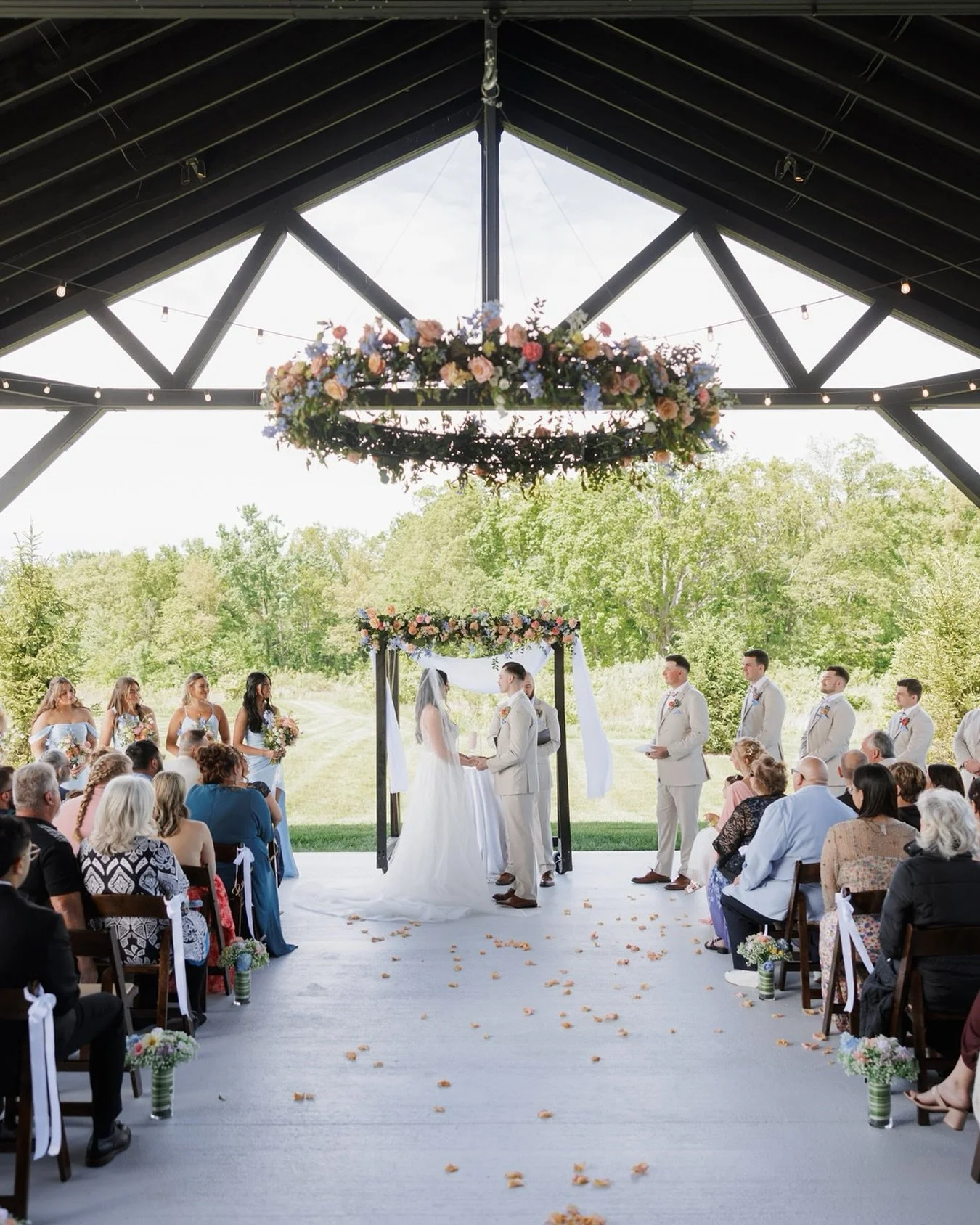 POV - You hired a wedding coordinator 🤍 PART 2: Wedding Ceremony

The chatter quiets. The music begins. A deep breath&hellip;and everything unfolds right on time. Your wedding party steps into place, the doors open, and your guests smile through hap