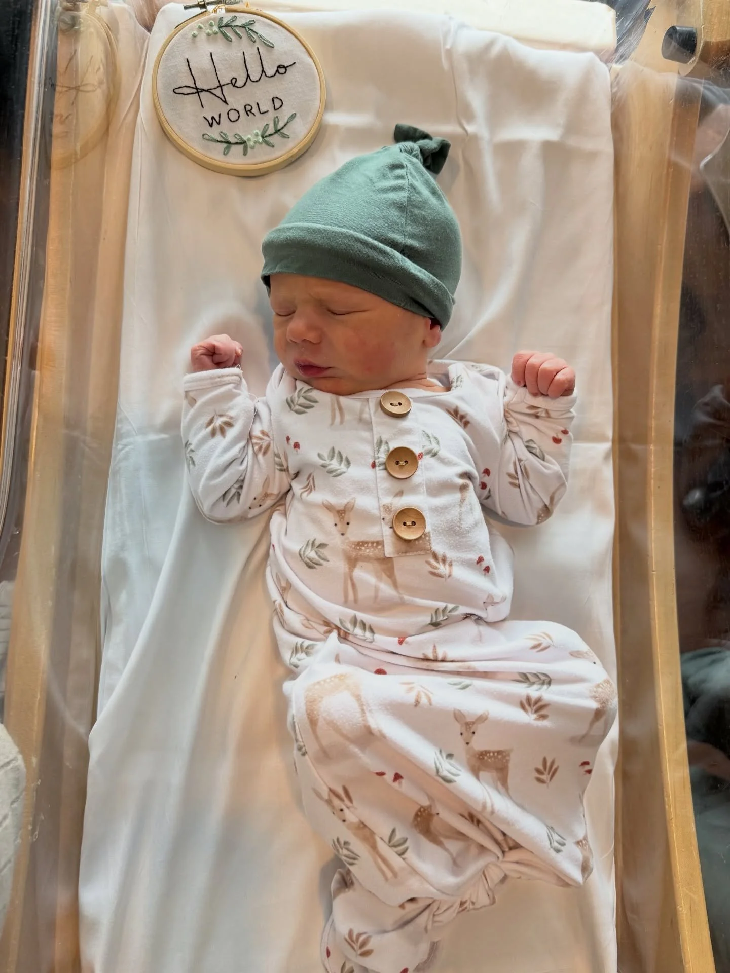 So much joy within the Day 1 family 🤍 Our Indianapolis Team Manager, Kendall, and her husband, Jake, welcomed their baby boy, Wells, into the world on January 16. Grateful for this beautiful gift from God and praying blessings over their family in t