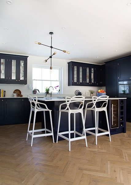 victorian-kitchen-interior-design-navy cabinets