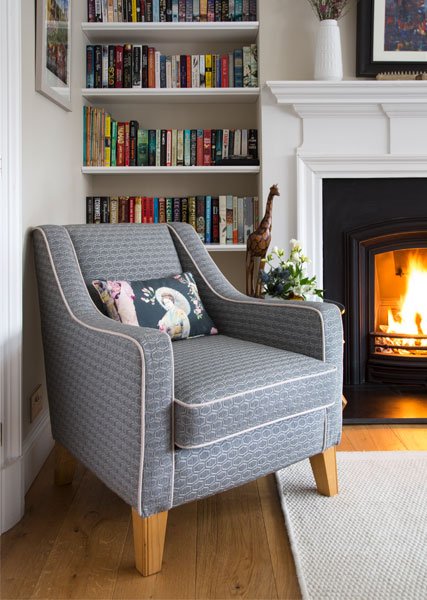 fireplace-grey-armchair-living-room-kent