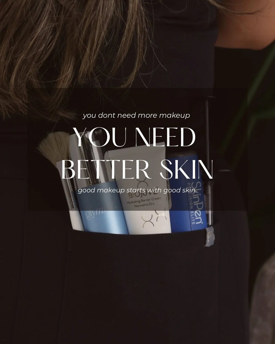 Your makeup isn&rsquo;t the problem. 💄Your skin might just need more support beneath the surface.

Microneedling, laser resurfacing, and facials = smoother, healthier-looking skin ✨ So even without makeup your face always looks flawless 🫶🏻

#cgaes