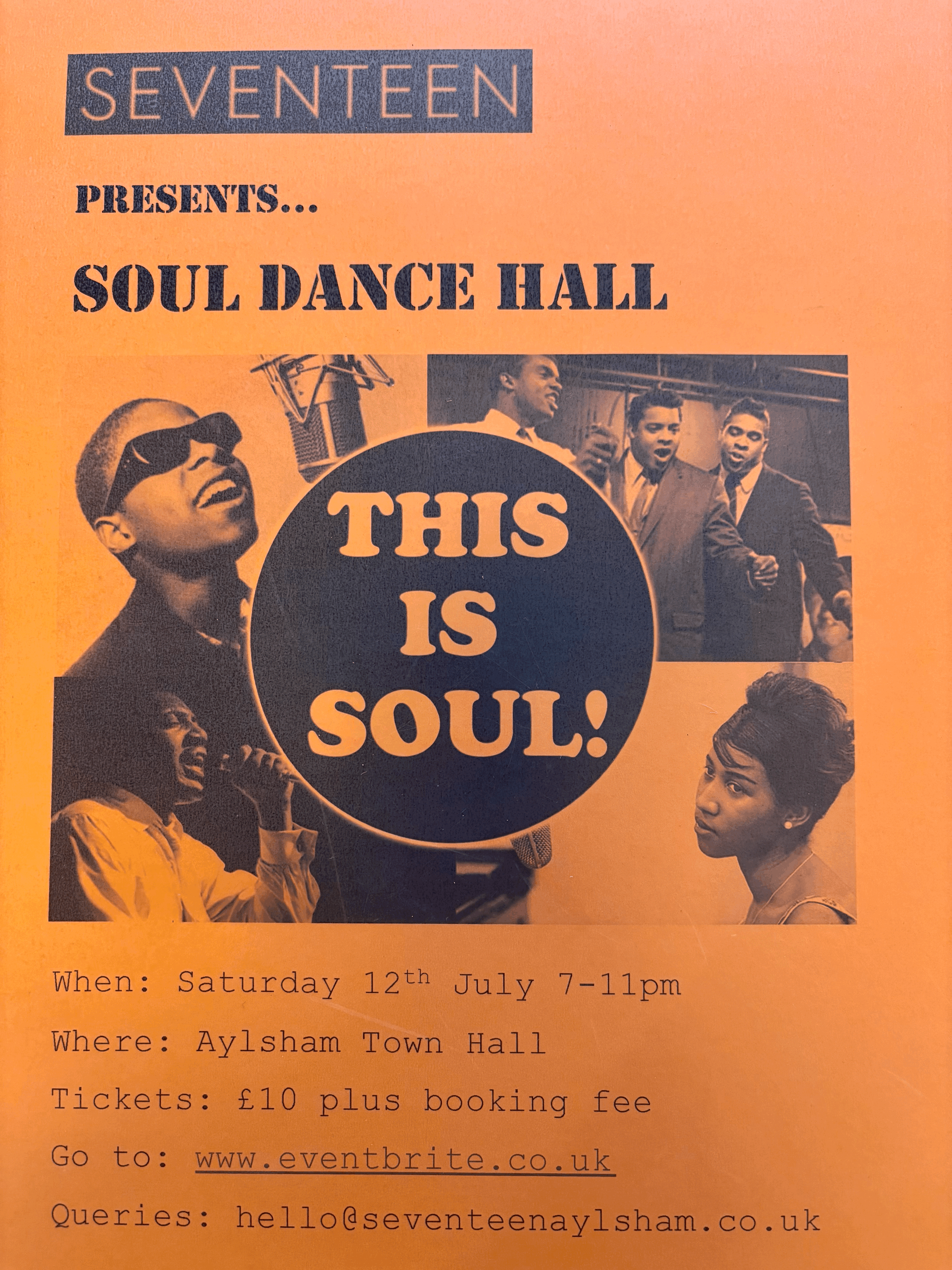SEVENTEEN PRESENTS… SOUL DANCE HALL