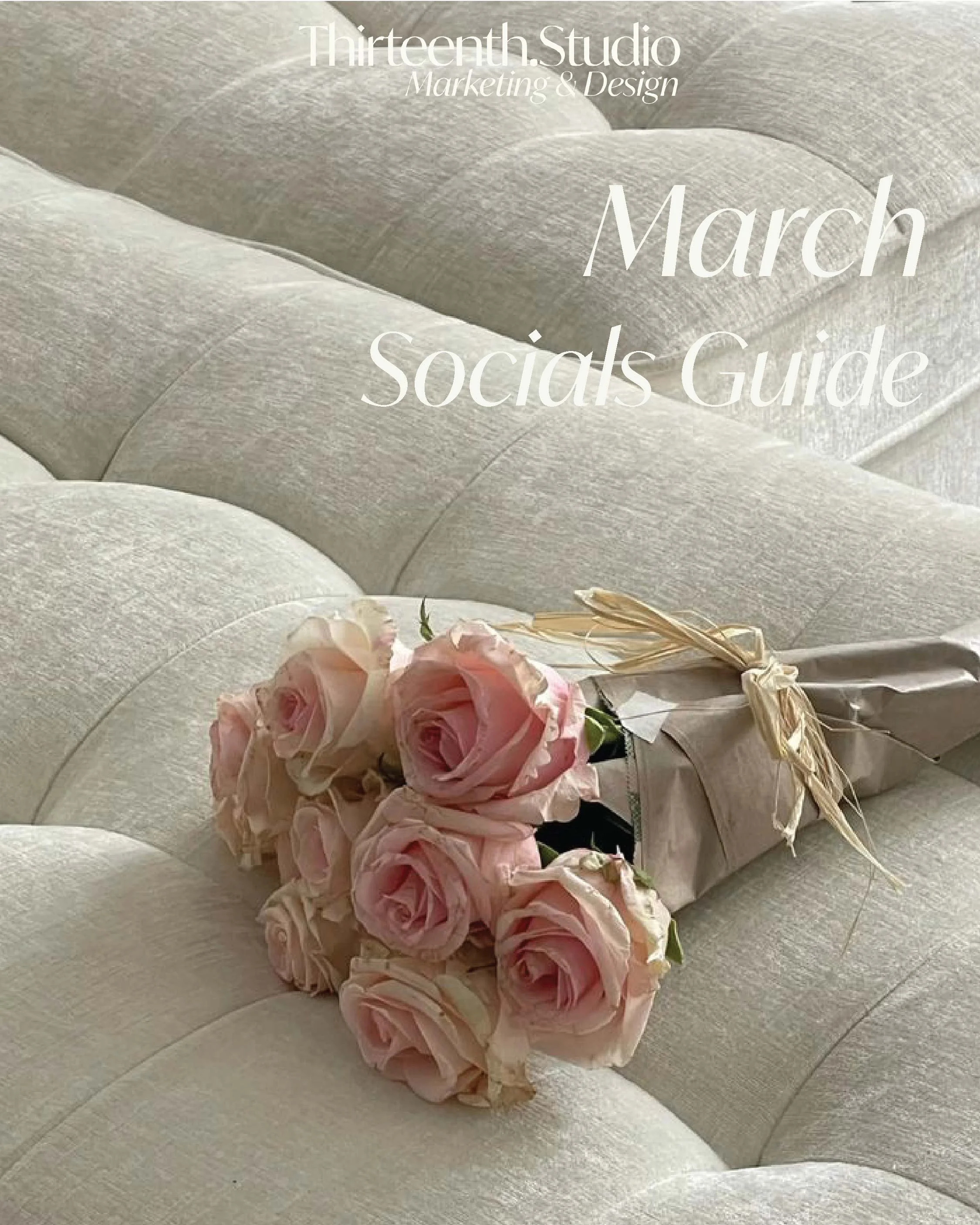 March Socials Guide for Creative Brands