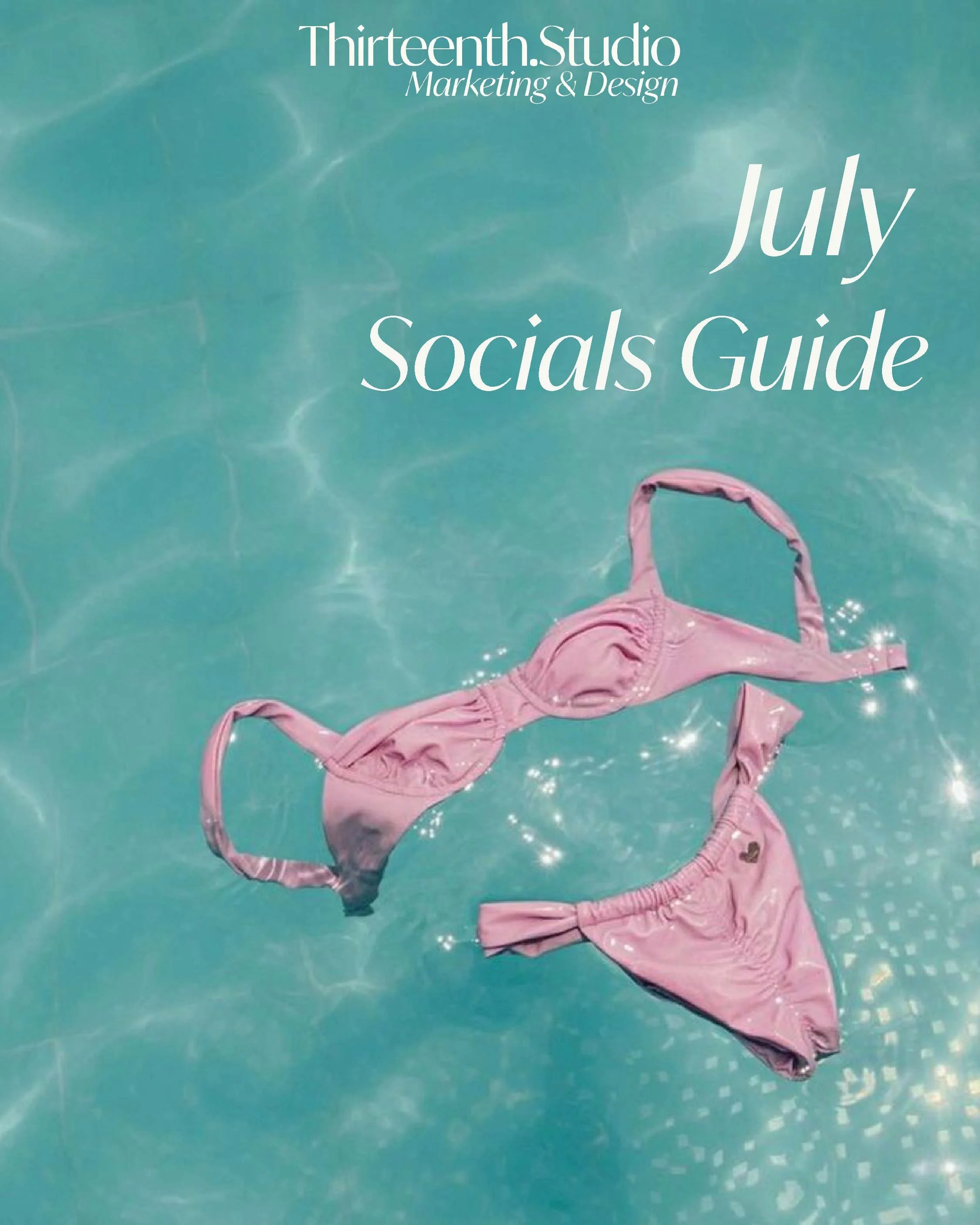 July Socials Guide for Creative Brands