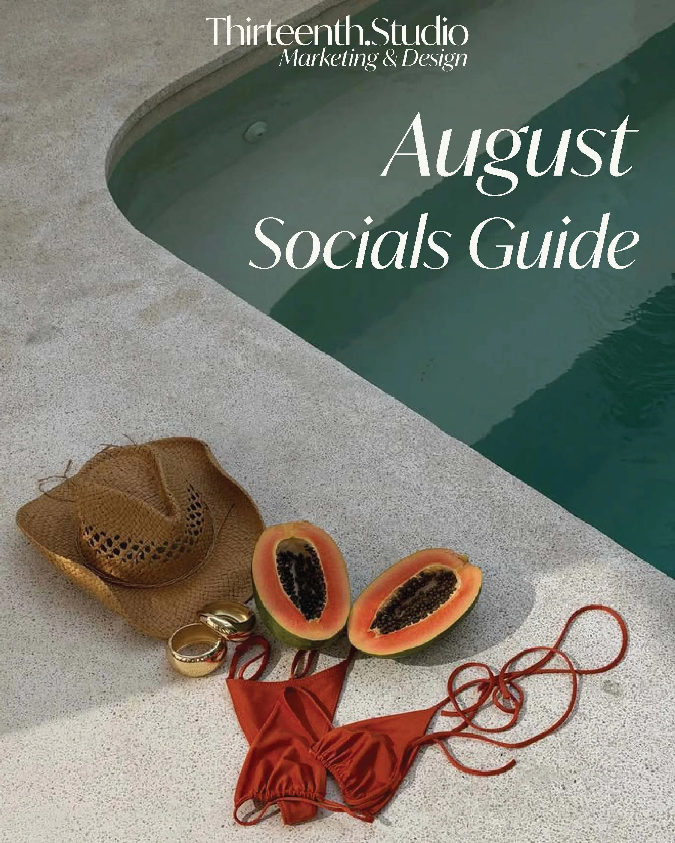 August Socials Guide for Creative Brands
