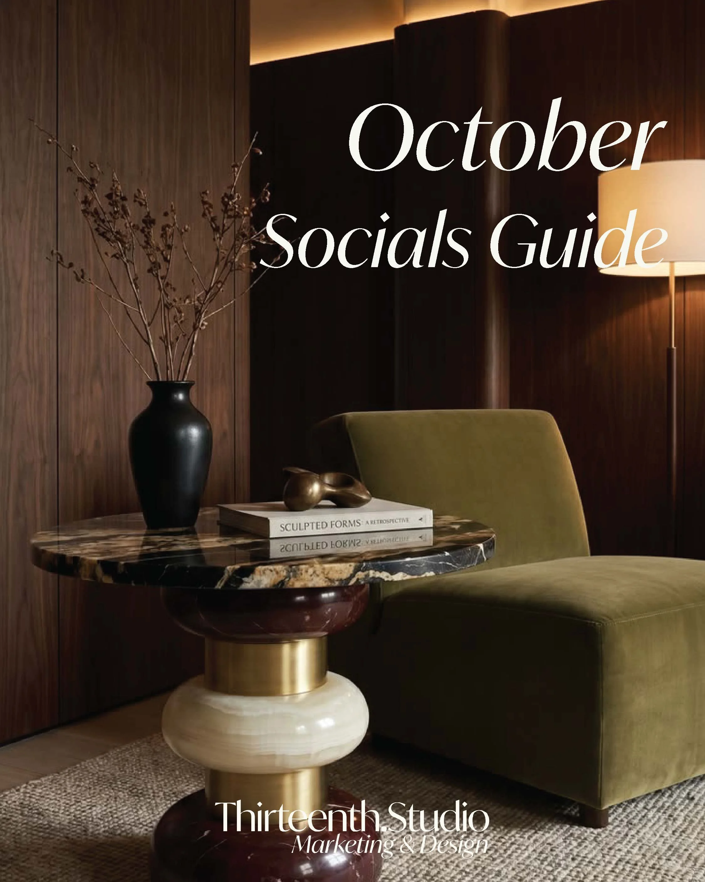 October Socials Guide for Creative Brands